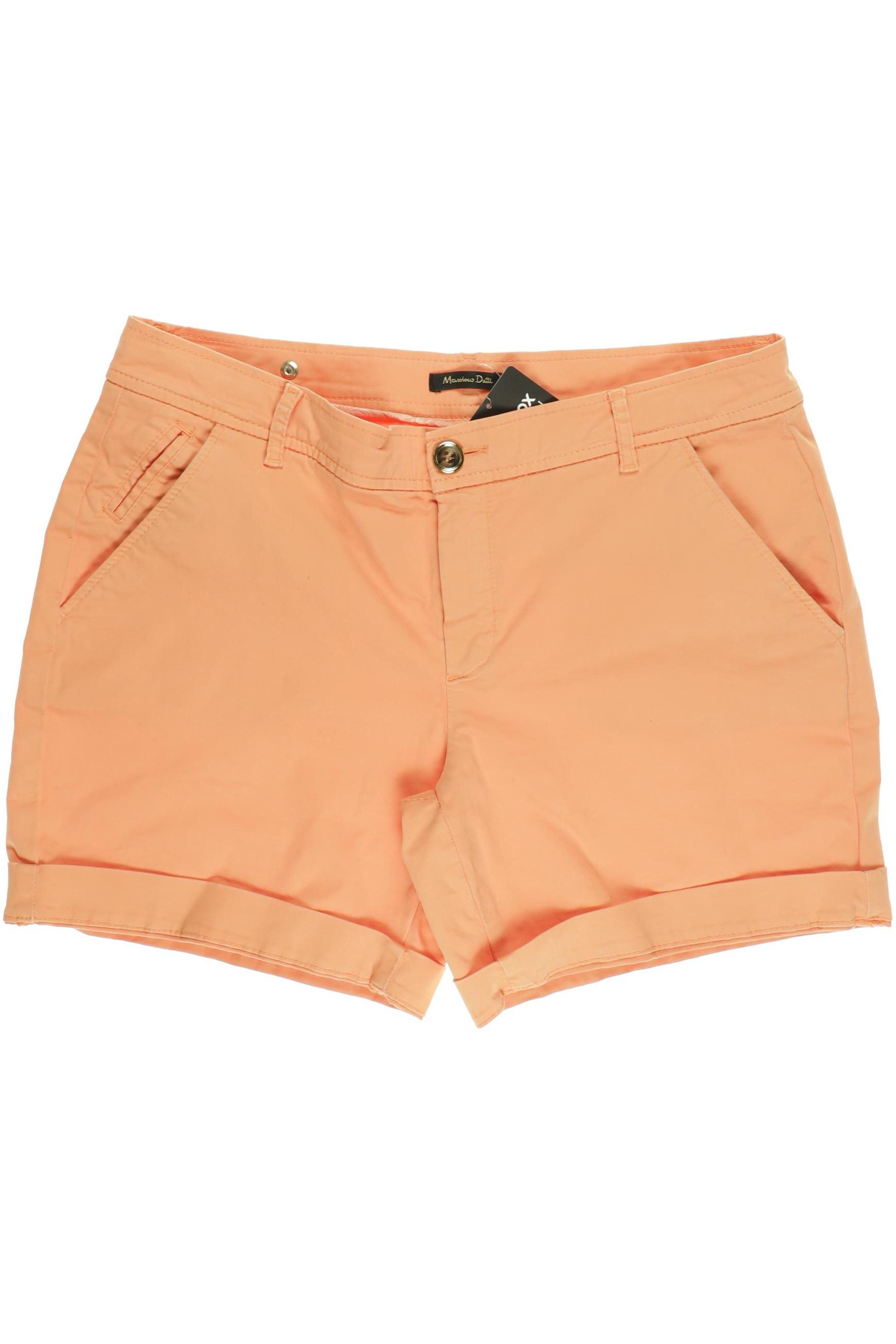 

Massimo Dutti Damen Shorts, orange, Gr. 36