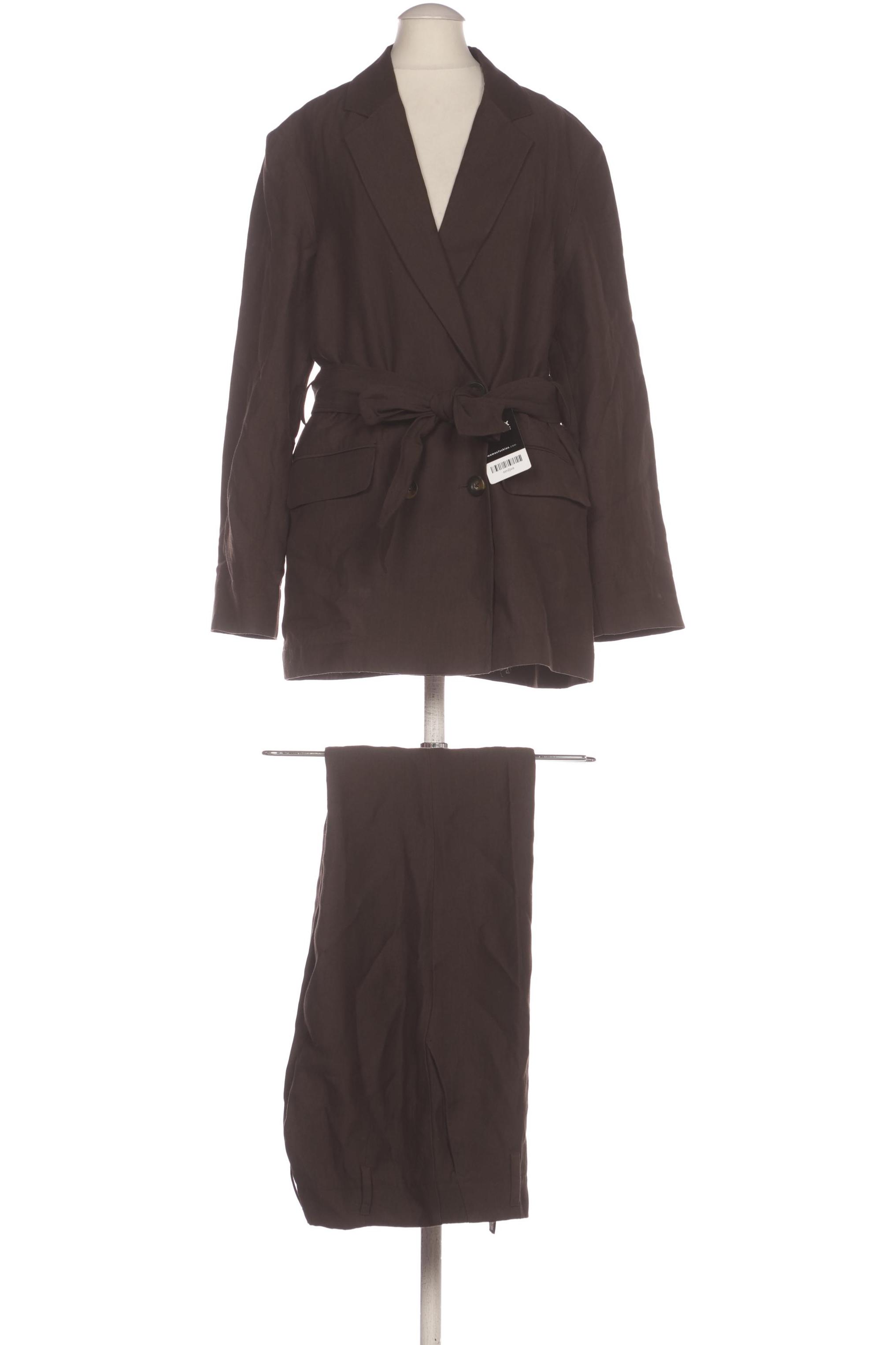 

Massimo Dutti Damen Anzug, braun, Gr. 34