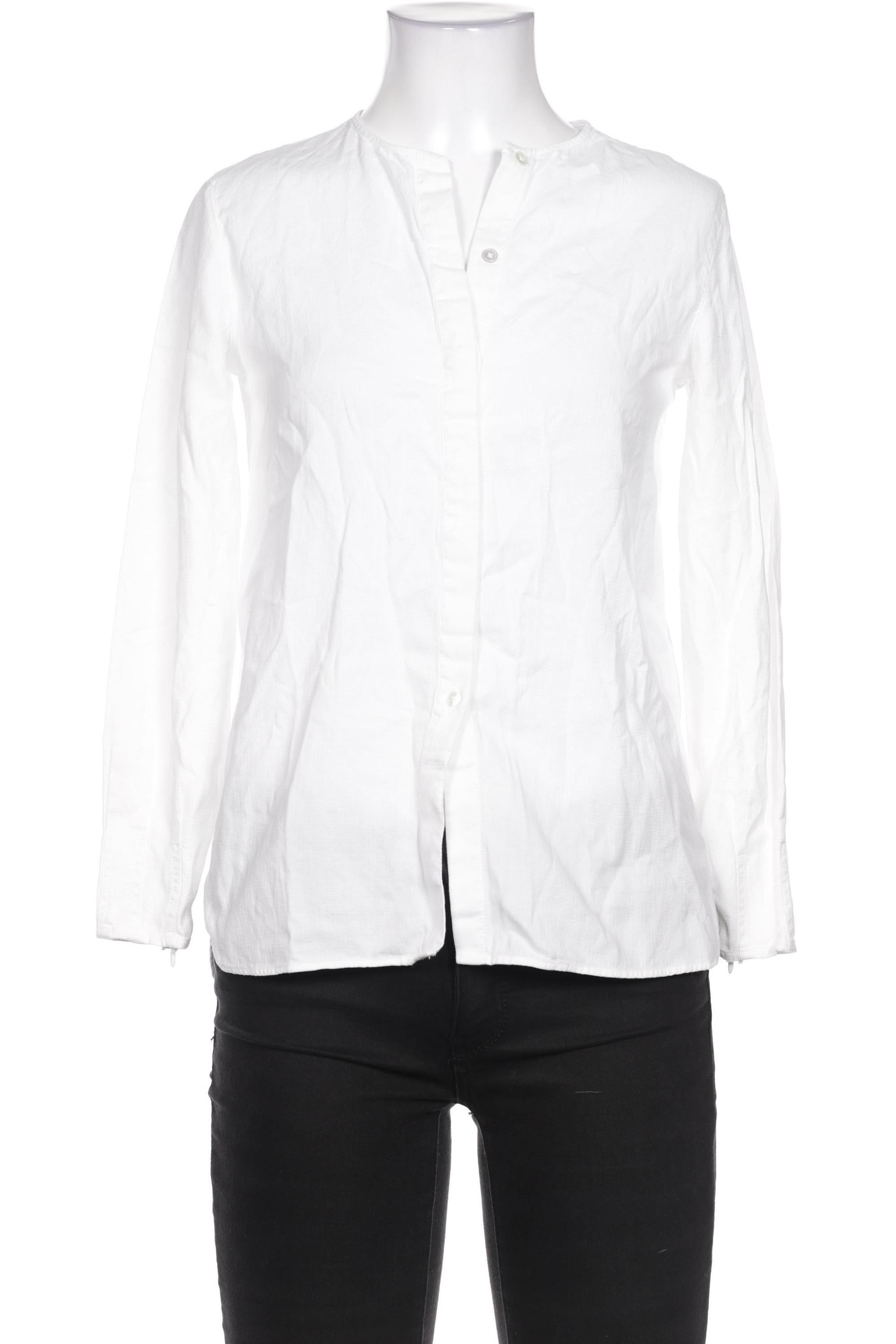 

Massimo Dutti Damen Bluse, weiß, Gr. 34