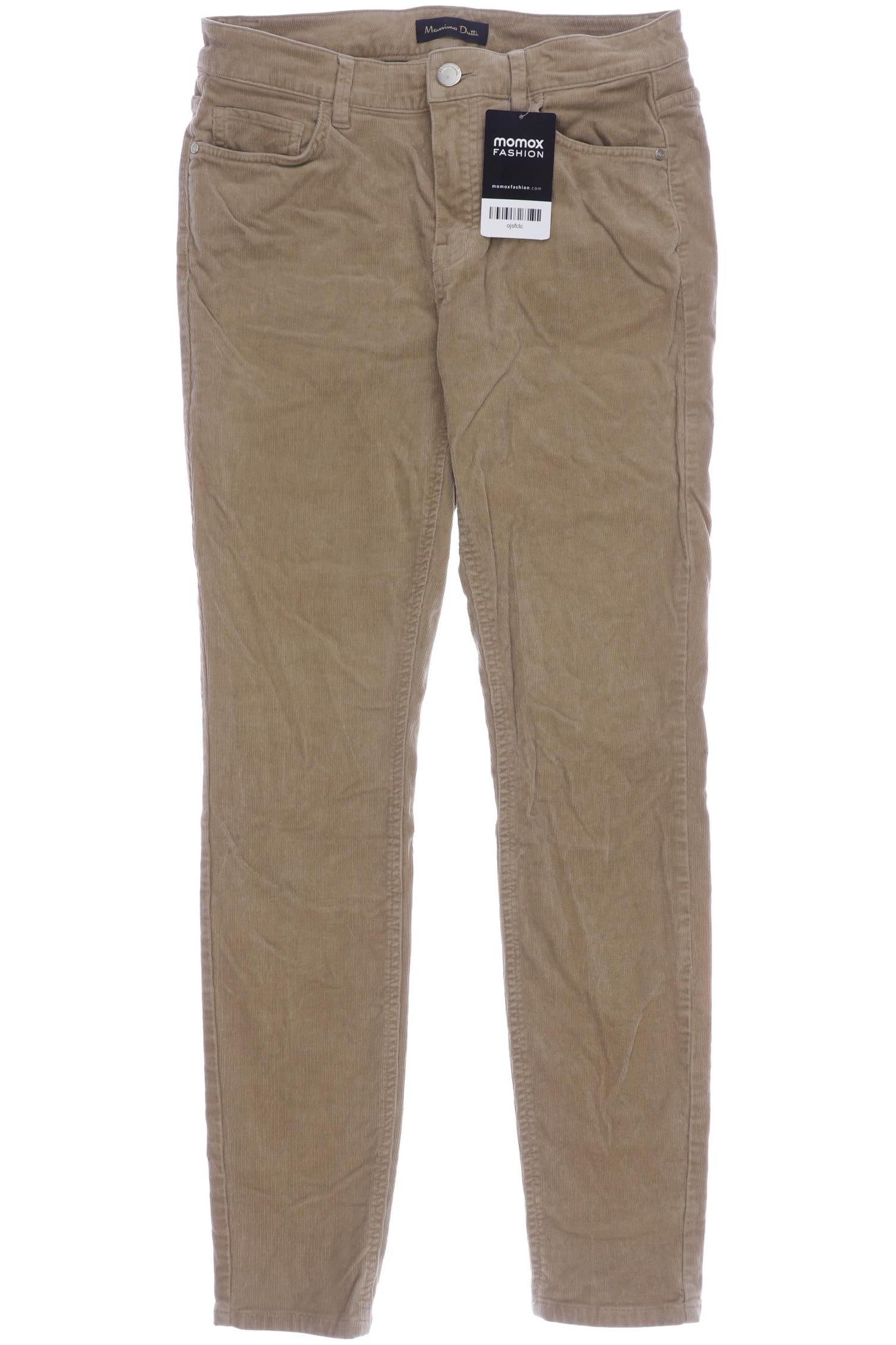 

Massimo Dutti Damen Stoffhose, beige, Gr. 36