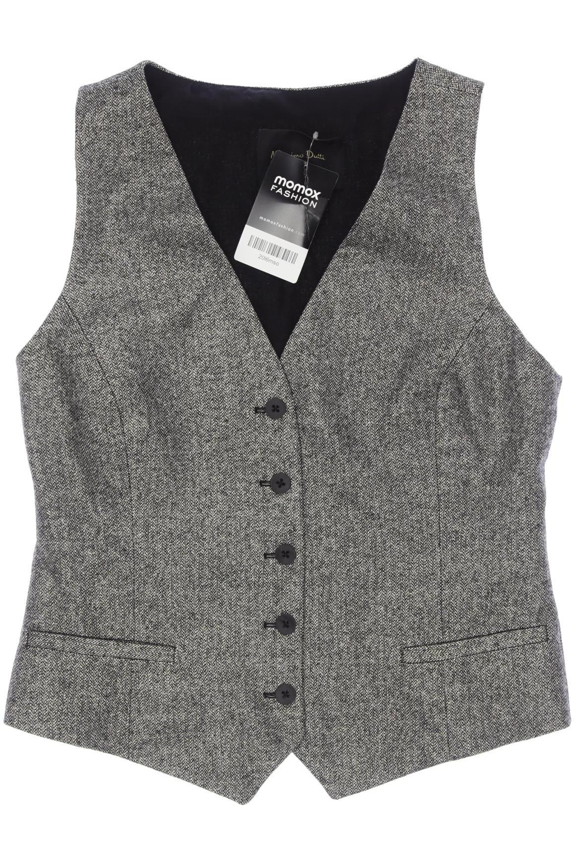 

Massimo Dutti Damen Weste, grau, Gr. 36