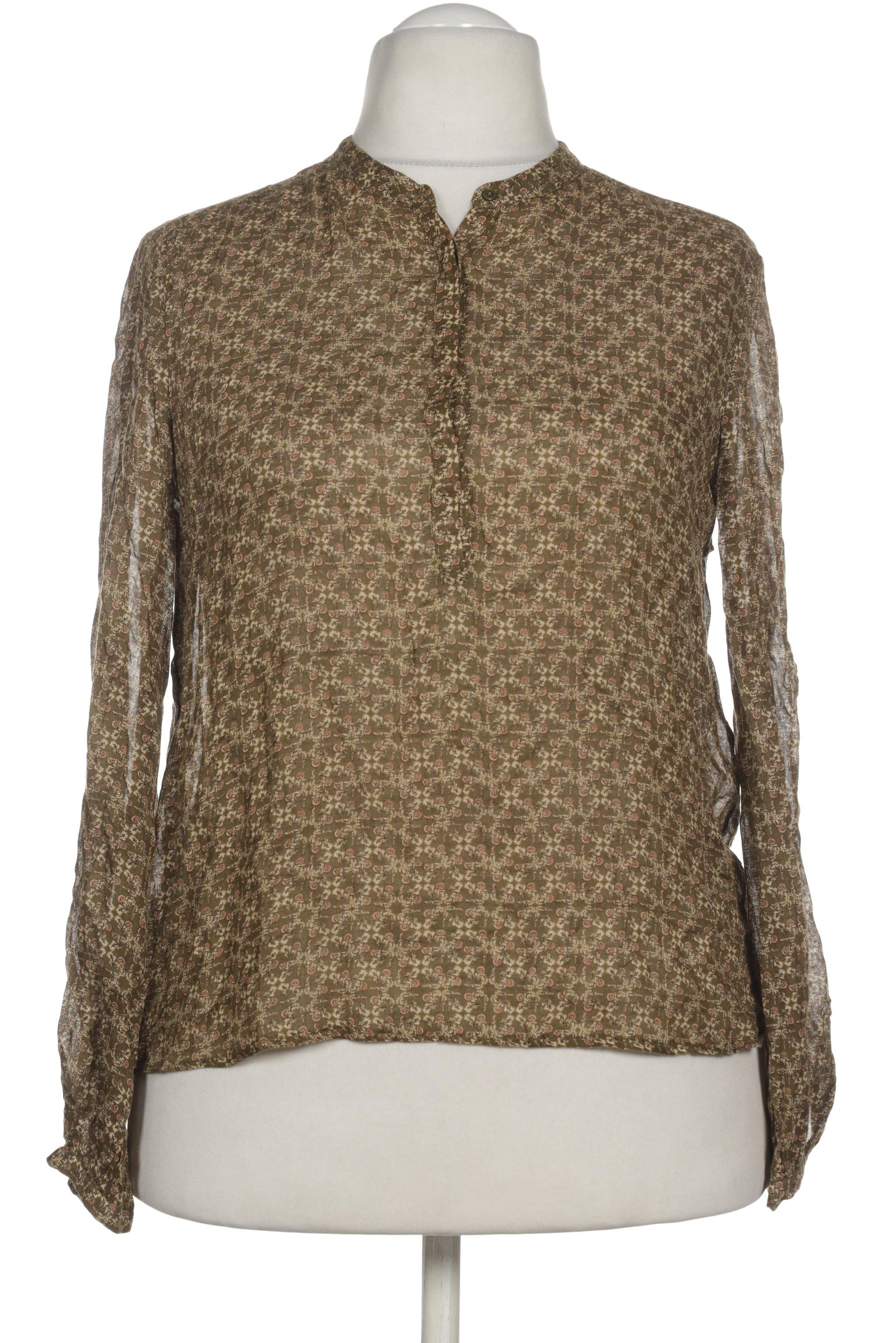 

Massimo Dutti Damen Bluse, grün, Gr. 10