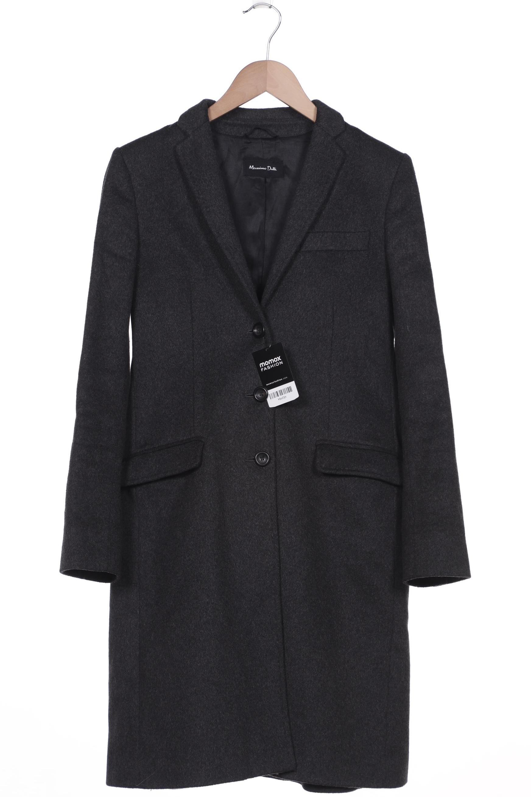 

Massimo Dutti Damen Mantel, schwarz, Gr. 42