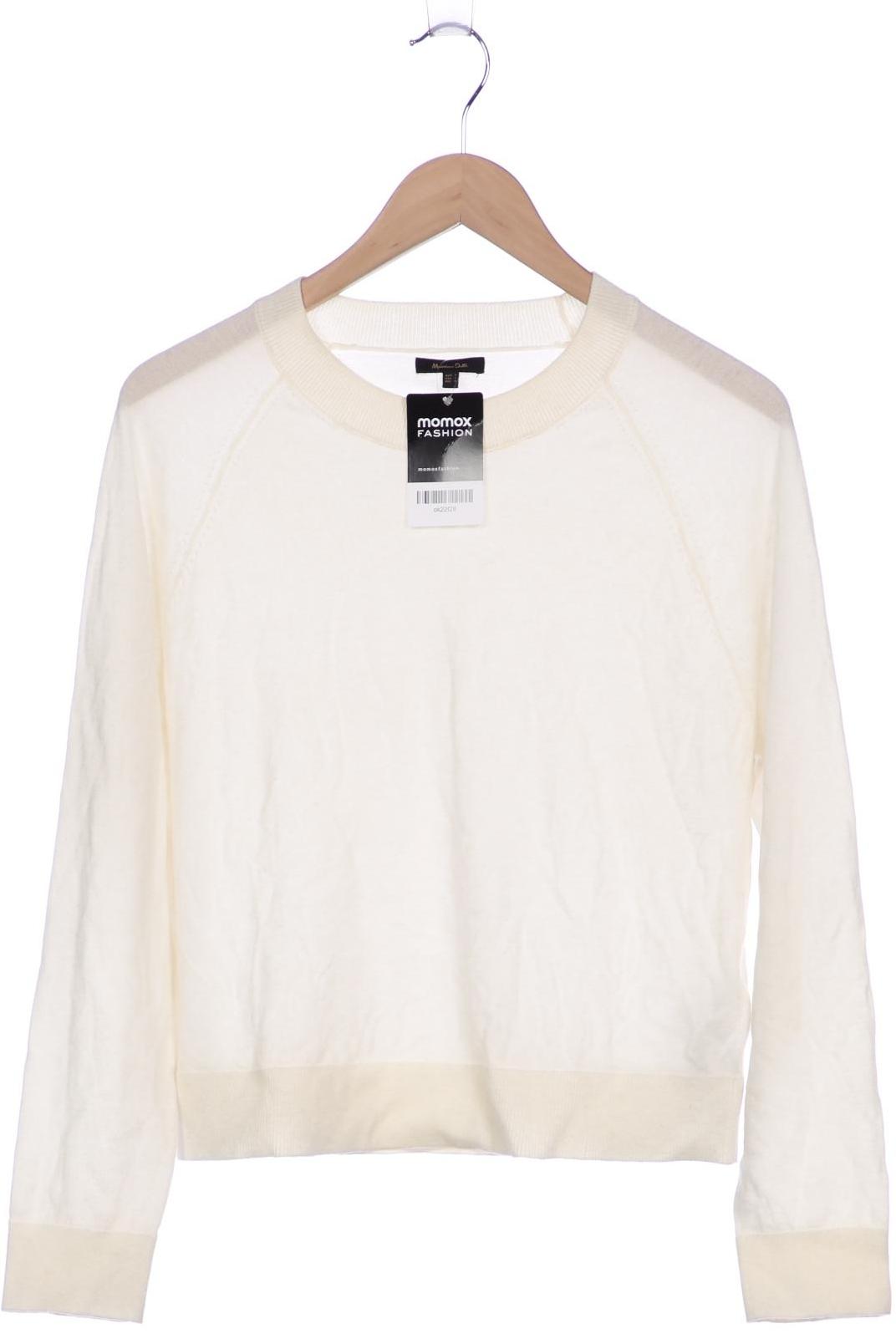 

Massimo Dutti Damen Pullover, cremeweiß, Gr. 42