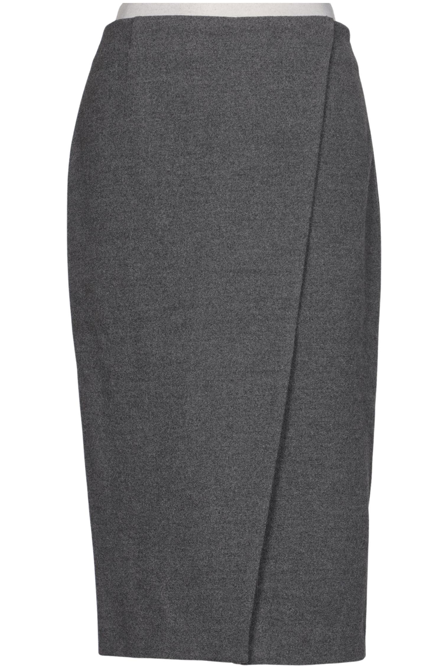 

Massimo Dutti Damen Rock, grau, Gr. 36