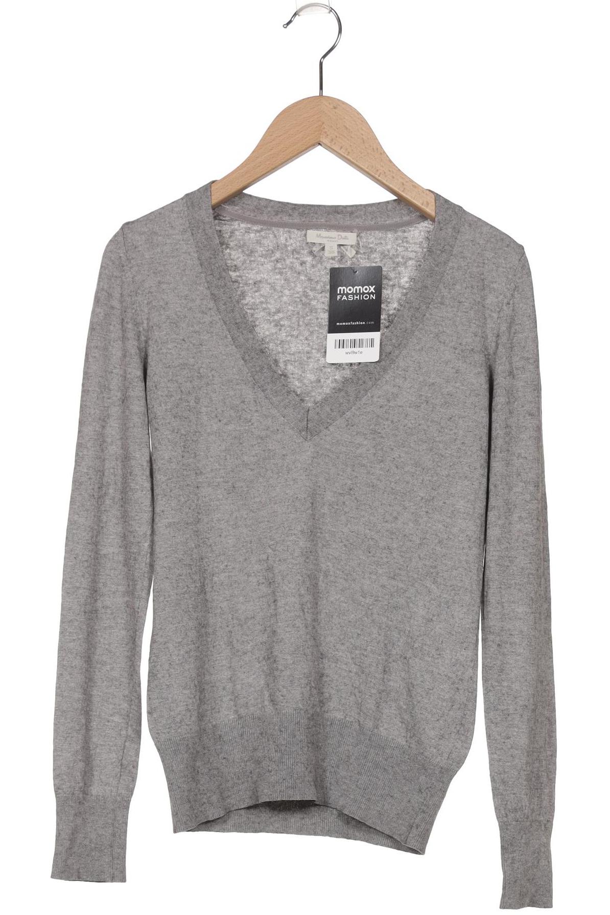 

Massimo Dutti Damen Pullover, grau, Gr. 36