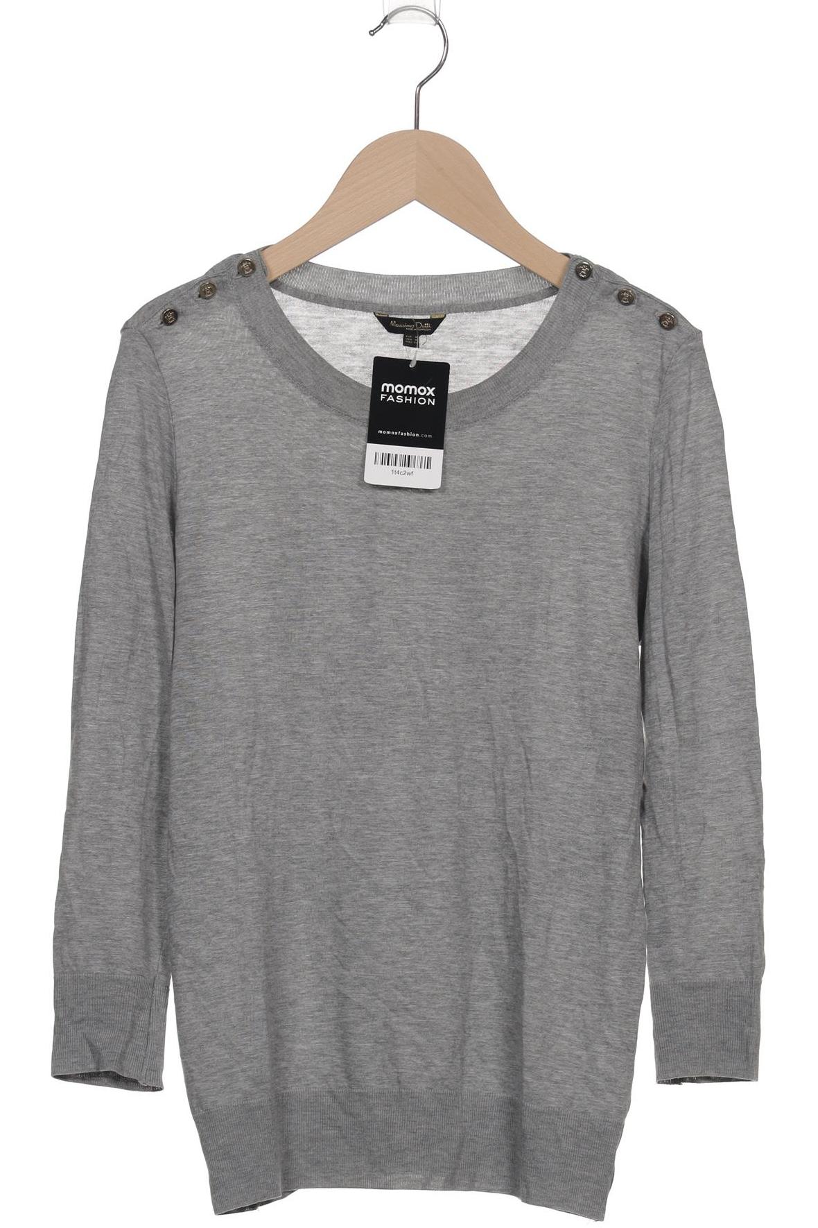 

Massimo Dutti Damen Pullover, grau, Gr. 38