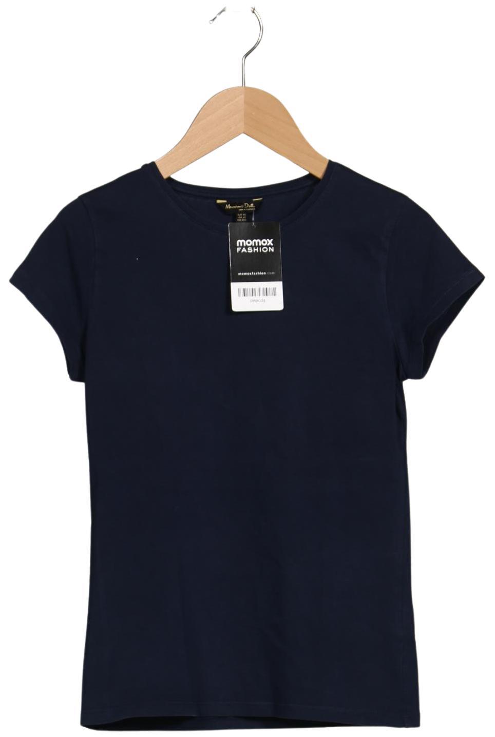 

Massimo Dutti Damen T-Shirt, marineblau, Gr. 34