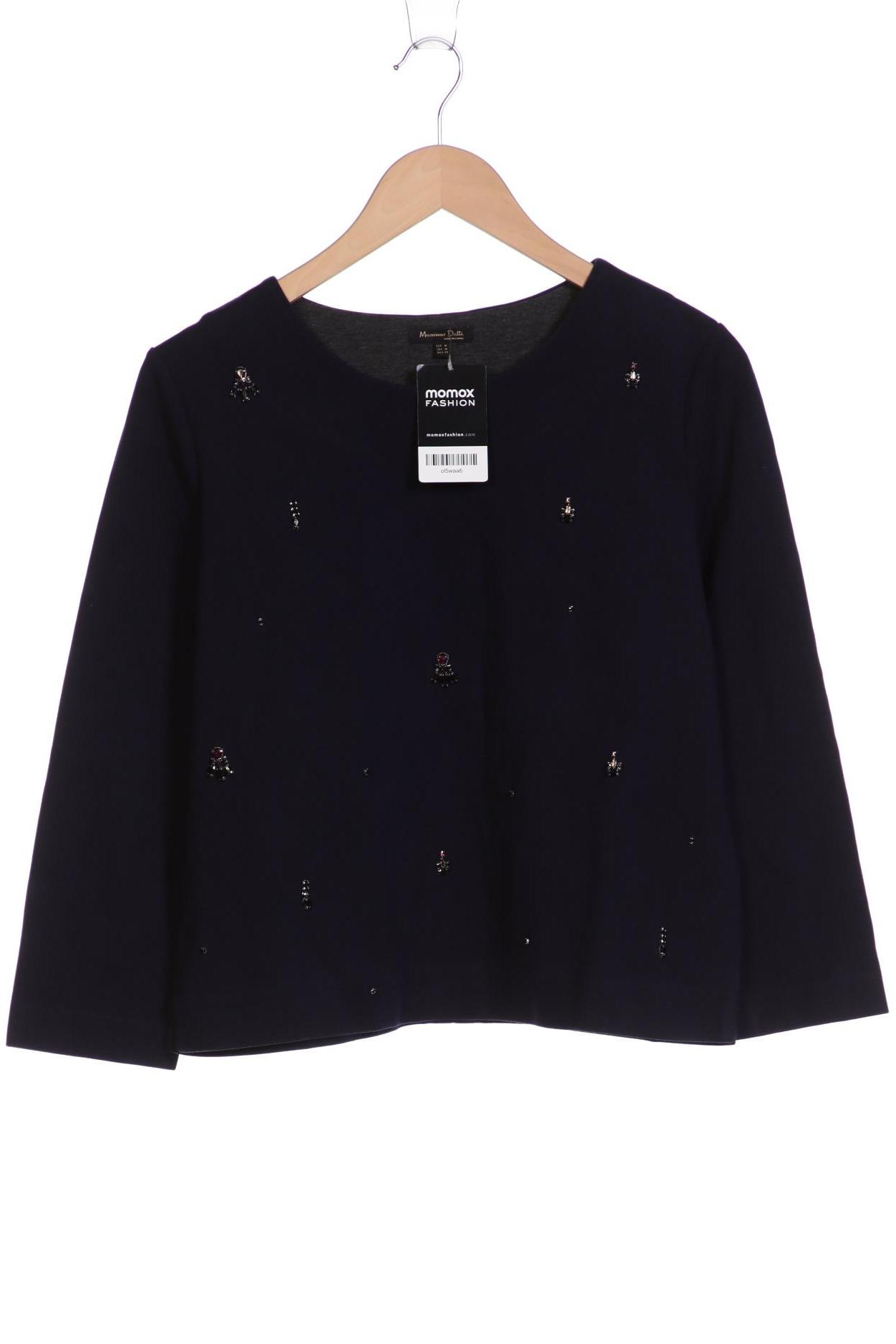 

Massimo Dutti Damen Sweatshirt, marineblau