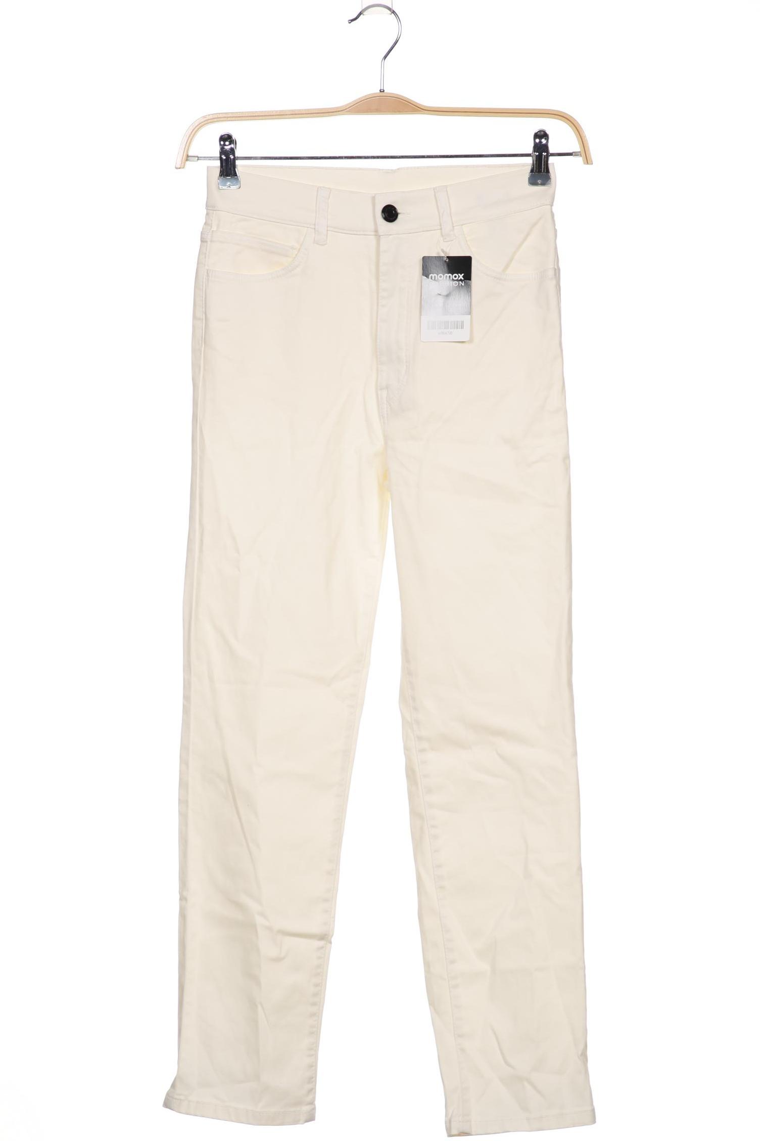 

Massimo Dutti Damen Jeans, cremeweiß, Gr. 36