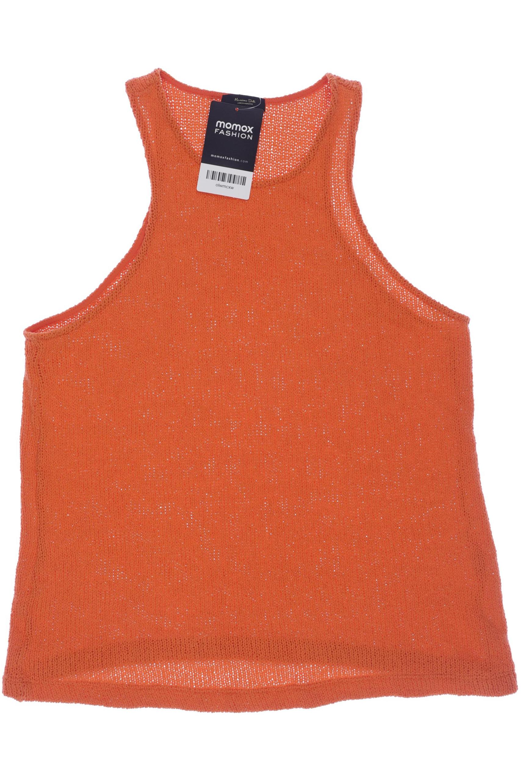 

Massimo Dutti Damen Pullover, orange, Gr. 36