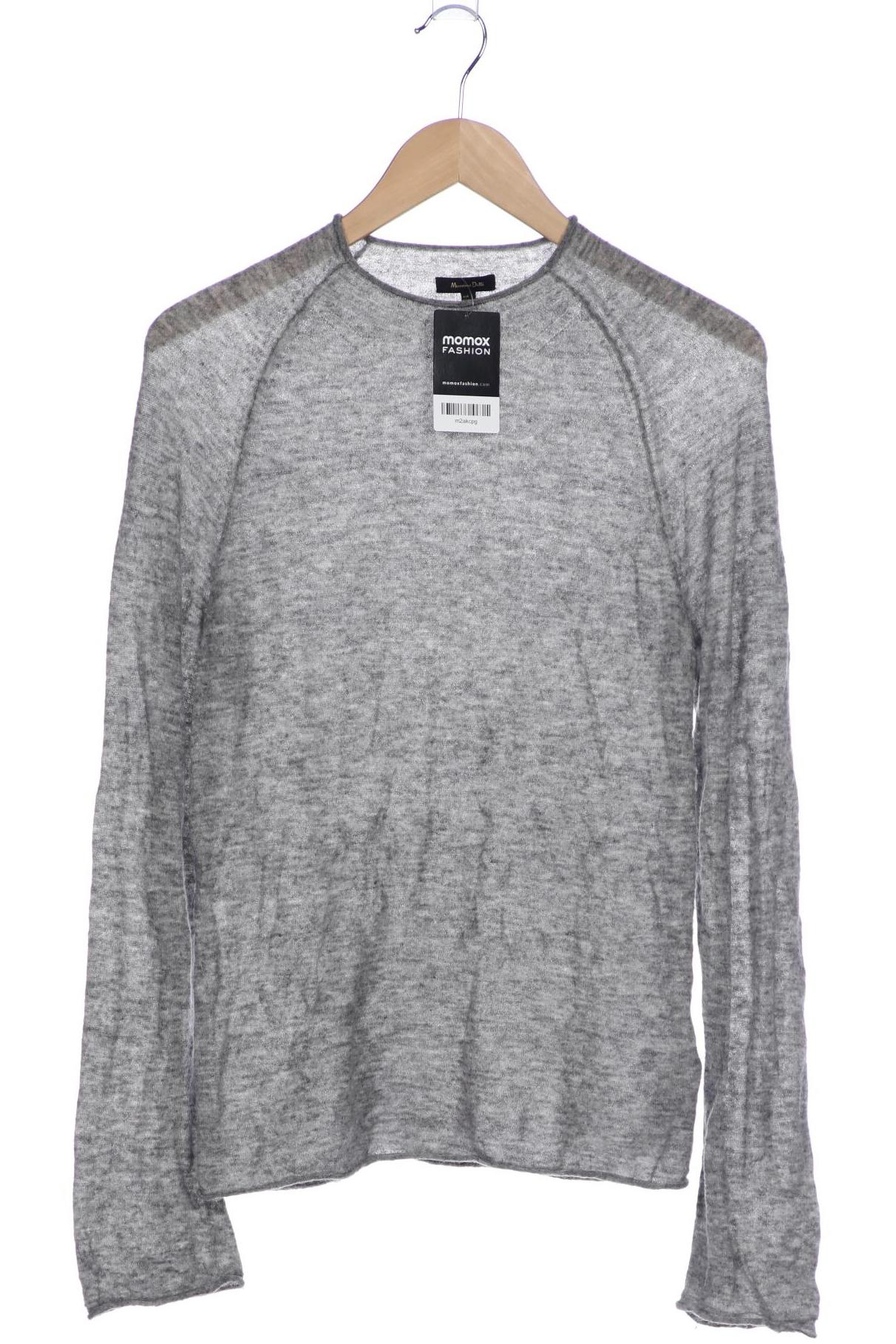 

Massimo Dutti Damen Pullover, grau, Gr. 42