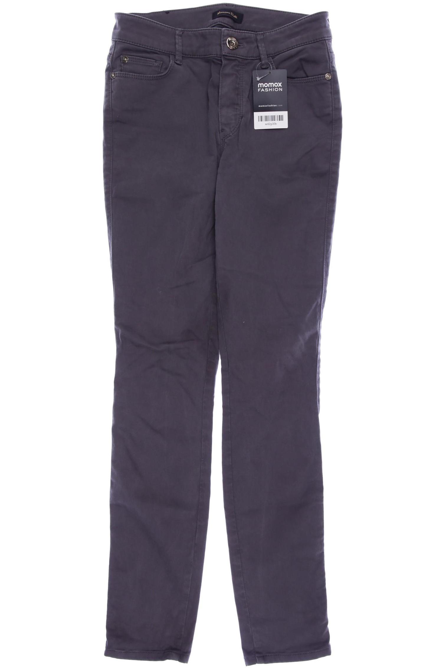 

Massimo Dutti Damen Jeans, grau, Gr. 34