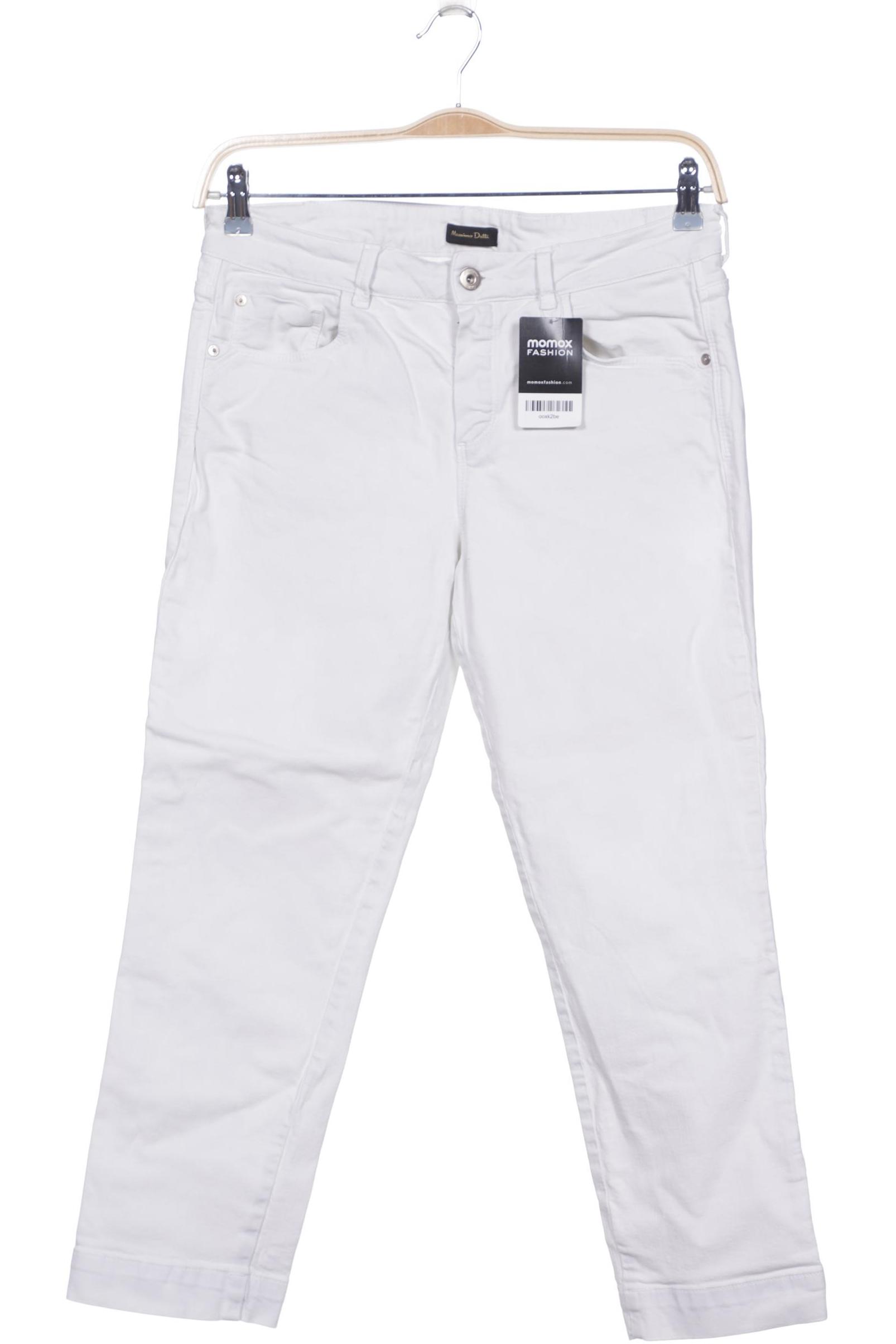 

Massimo Dutti Damen Jeans, weiß