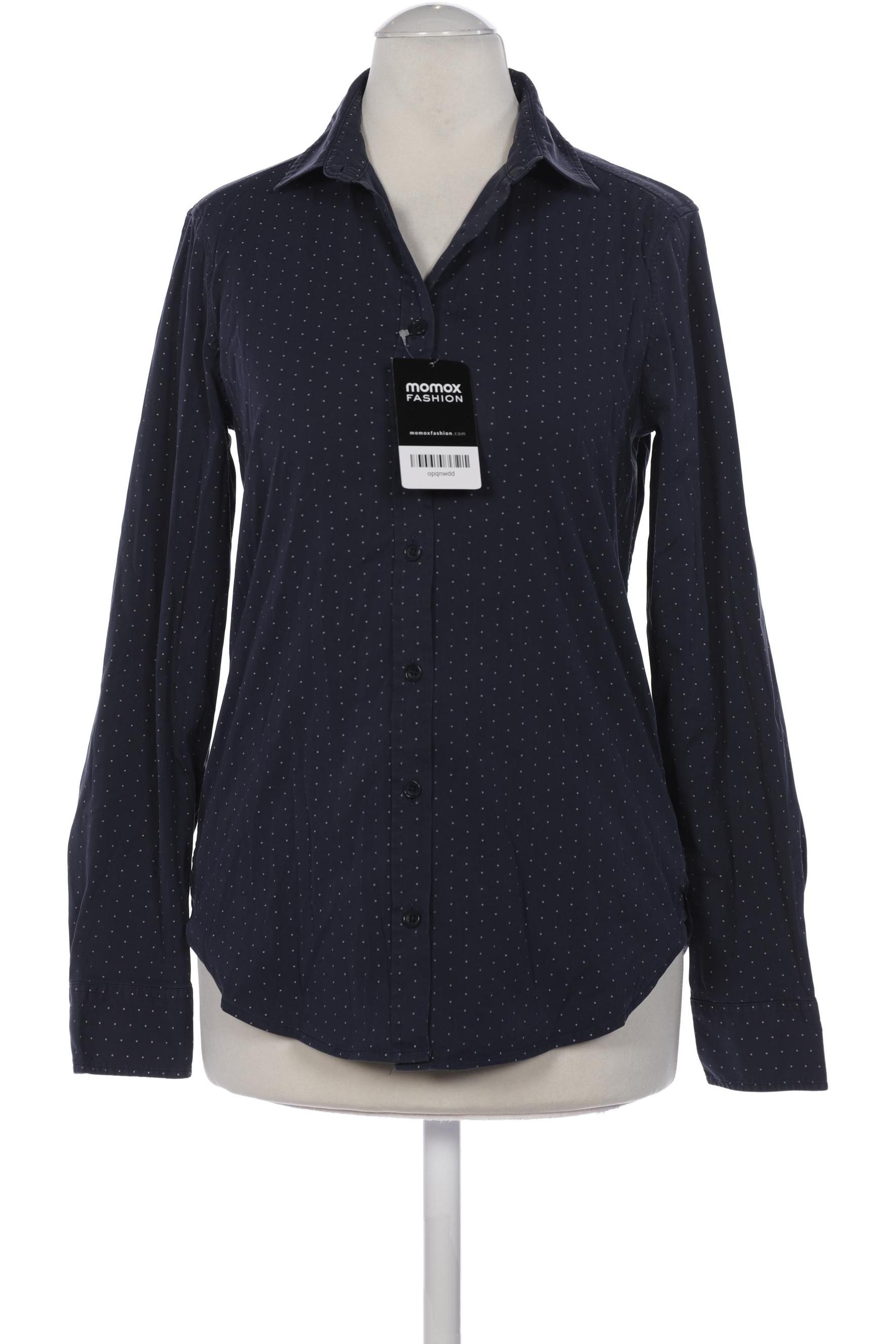

Massimo Dutti Damen Bluse, marineblau, Gr. 38