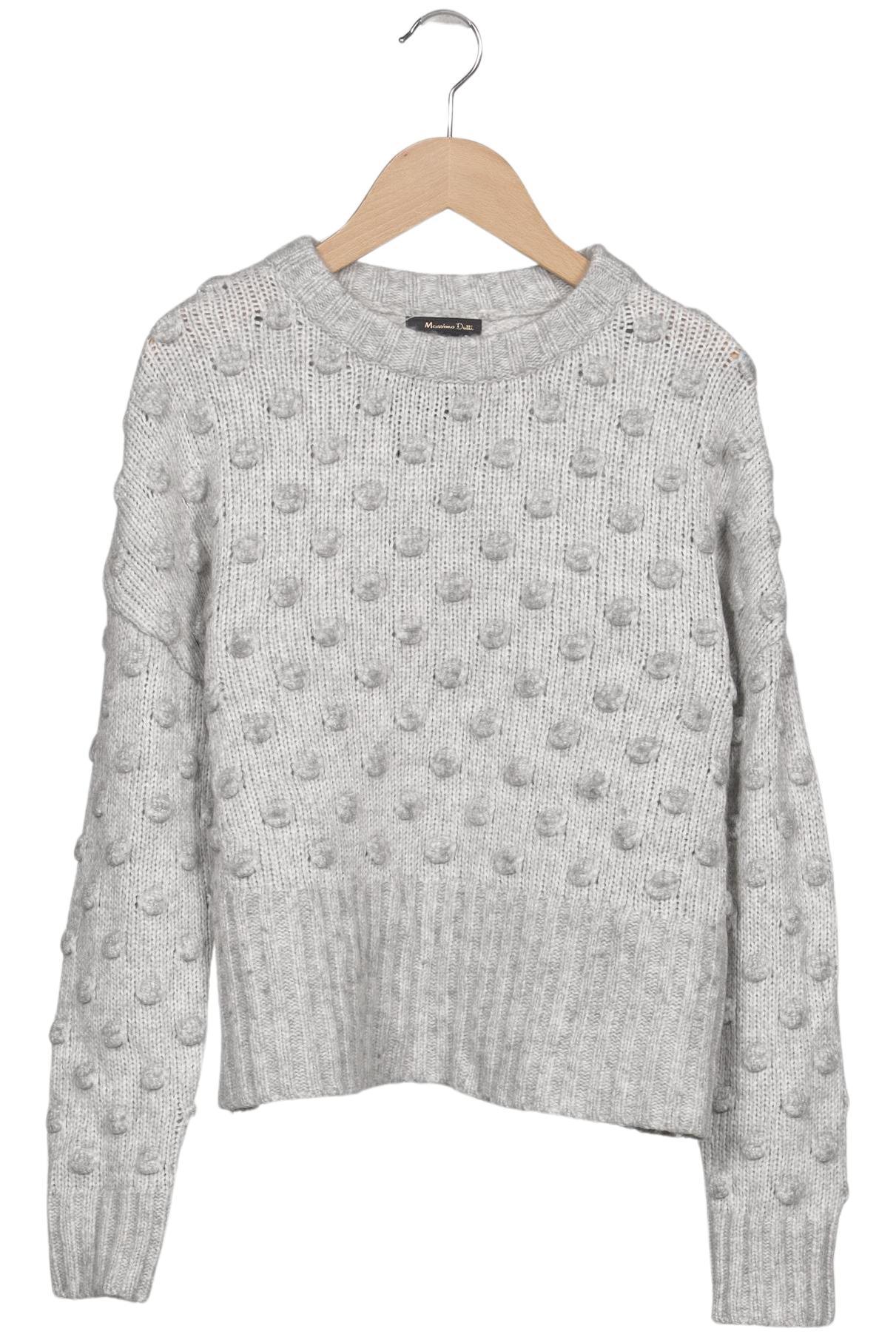 

Massimo Dutti Damen Pullover, grau, Gr. 36