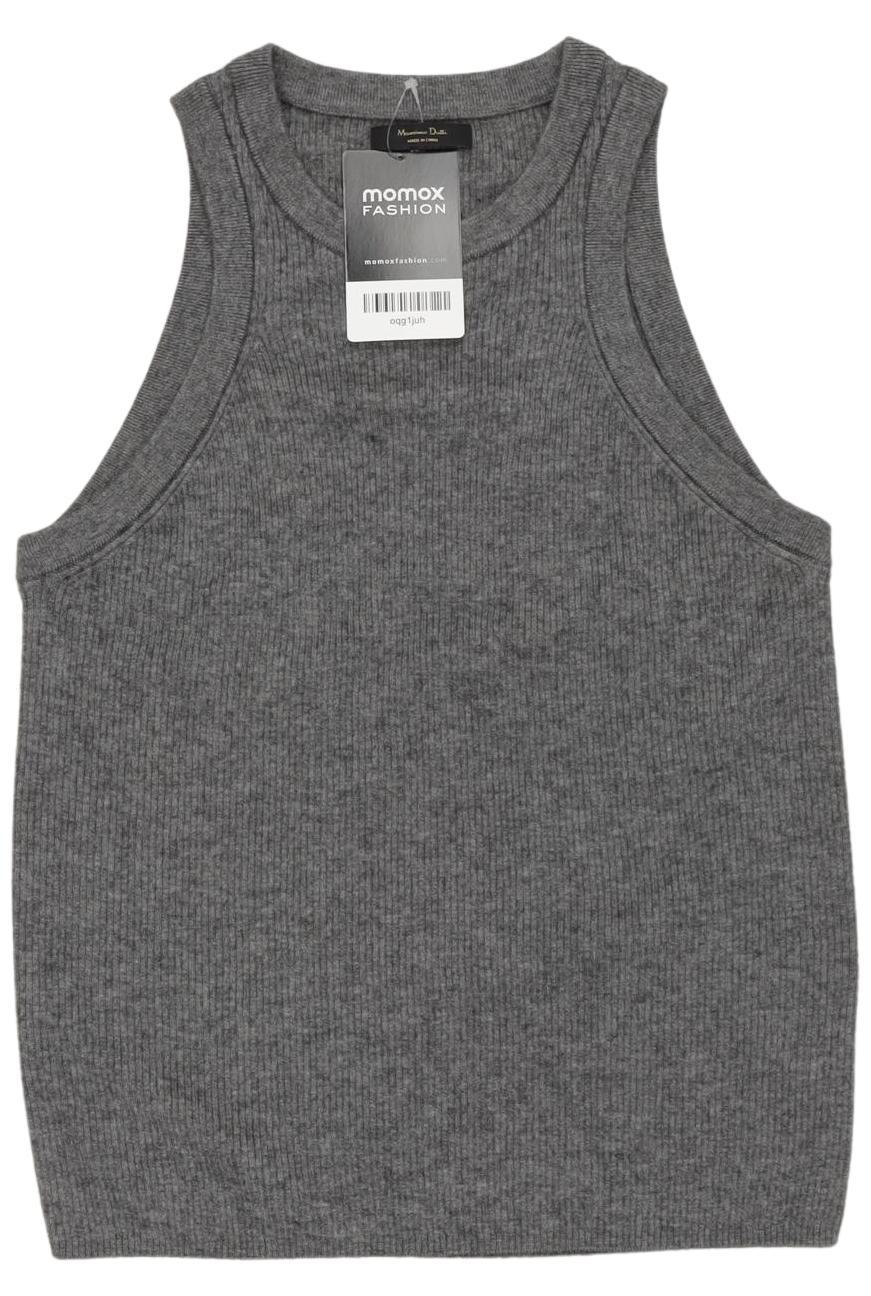 

Massimo Dutti Damen Top, grau, Gr. 34