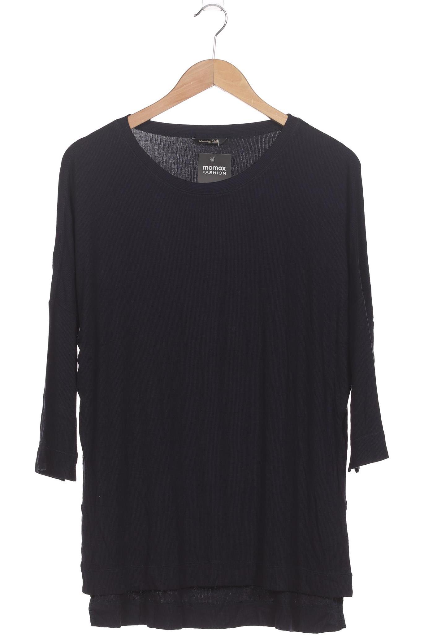 

Massimo Dutti Damen Pullover, marineblau, Gr. 34
