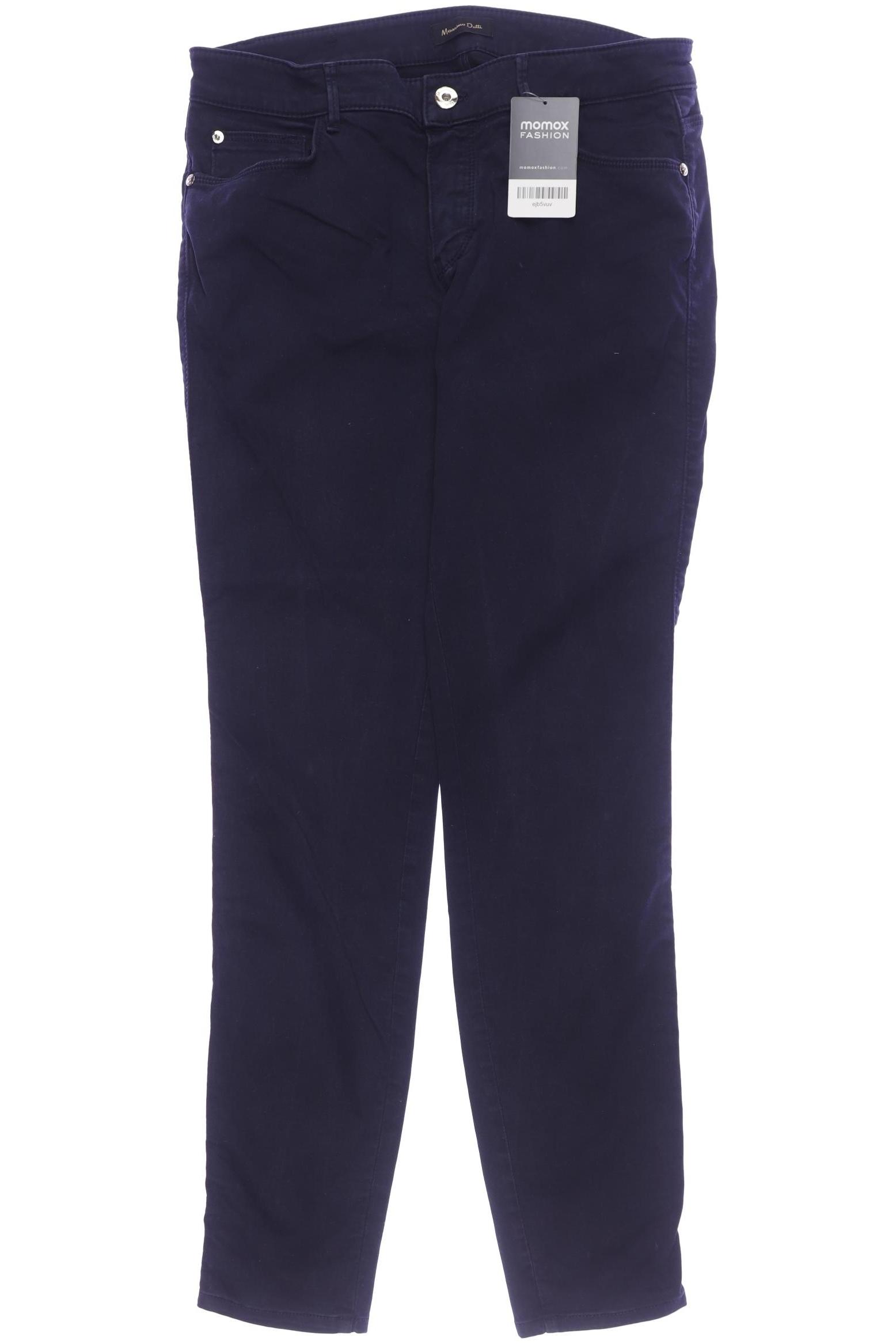 

Massimo Dutti Damen Stoffhose, marineblau, Gr. 40