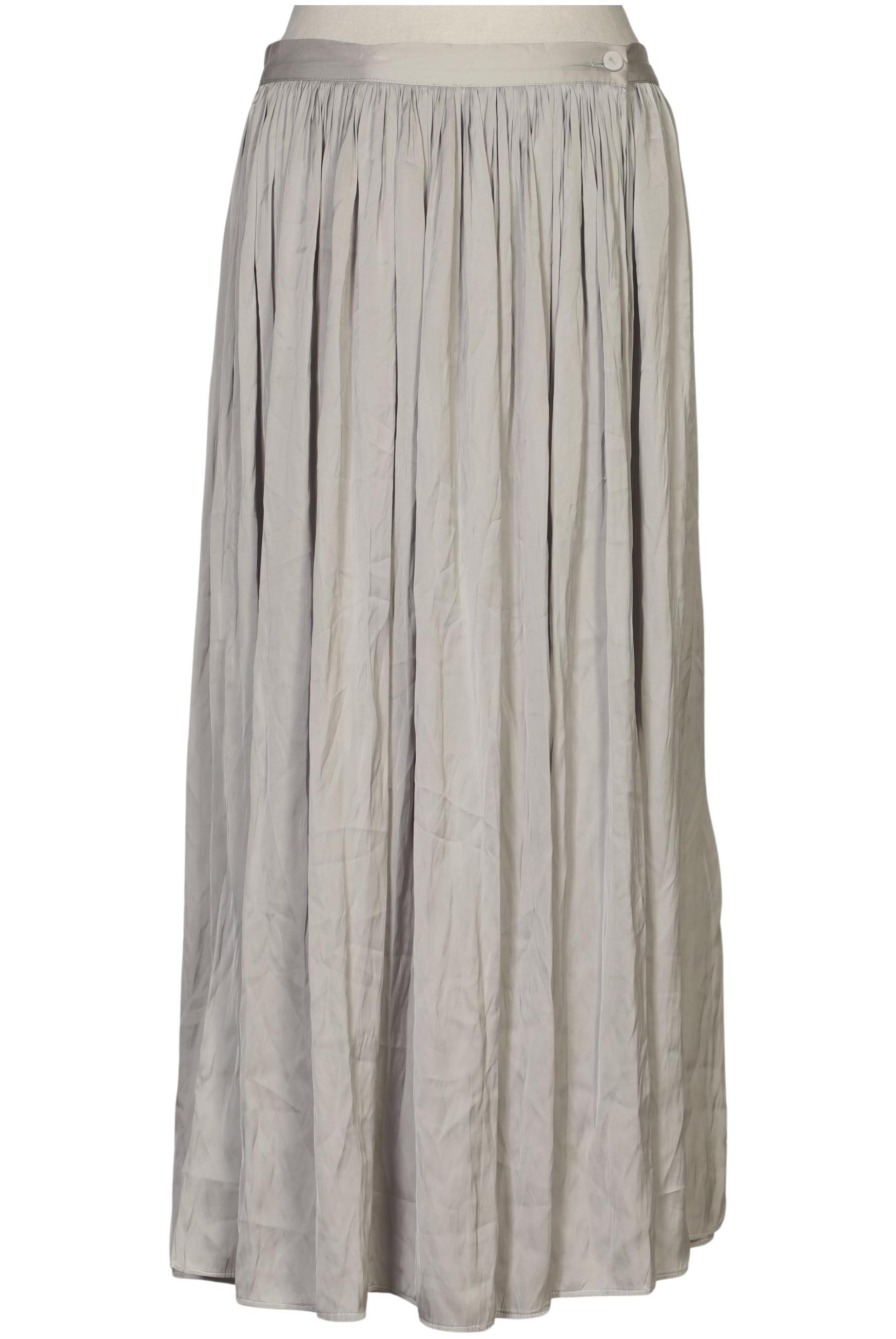 

Massimo Dutti Damen Rock, grau, Gr. 38