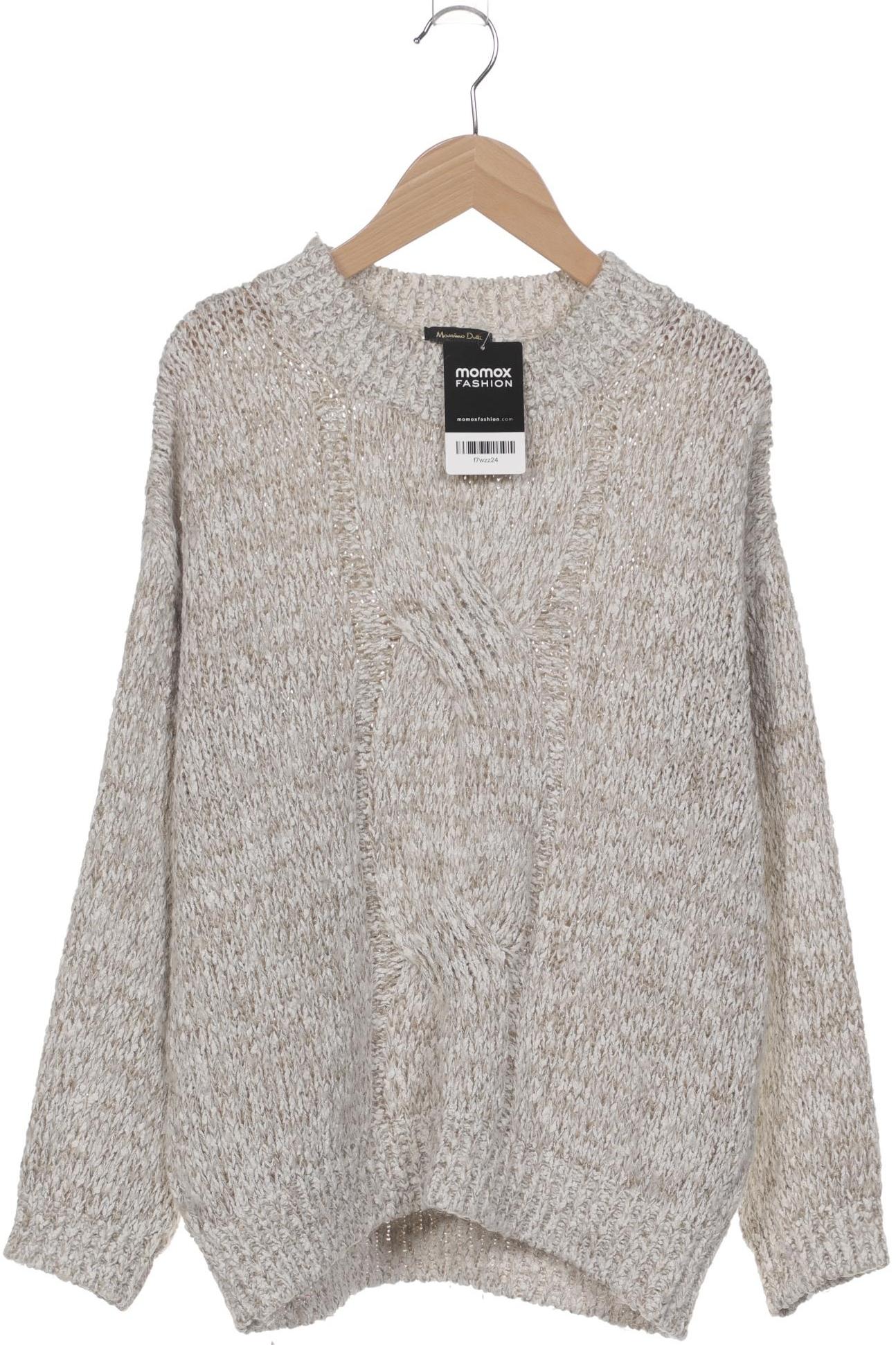 

Massimo Dutti Damen Pullover, beige, Gr. 36