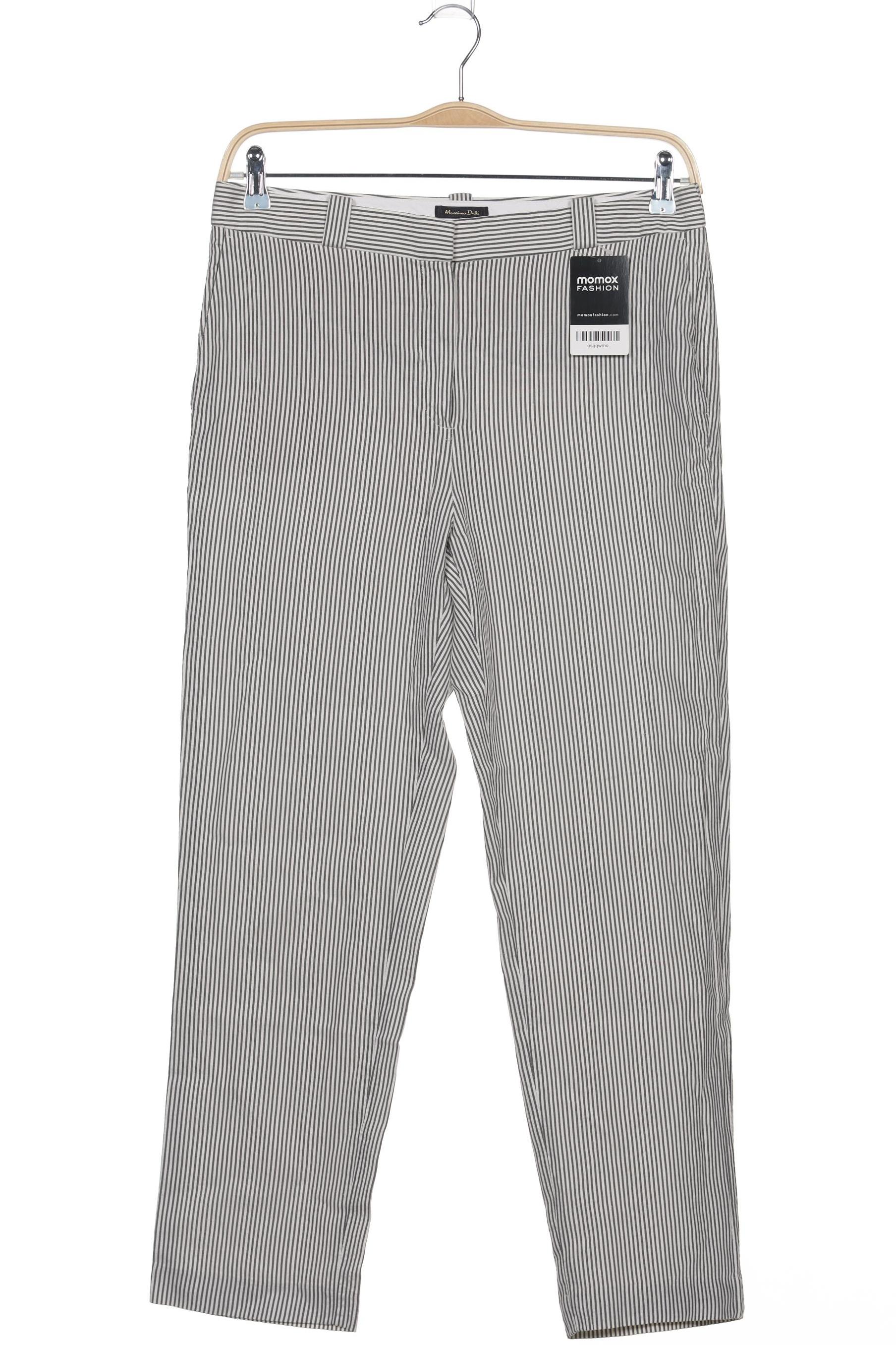 

Massimo Dutti Damen Stoffhose, grau, Gr. 42