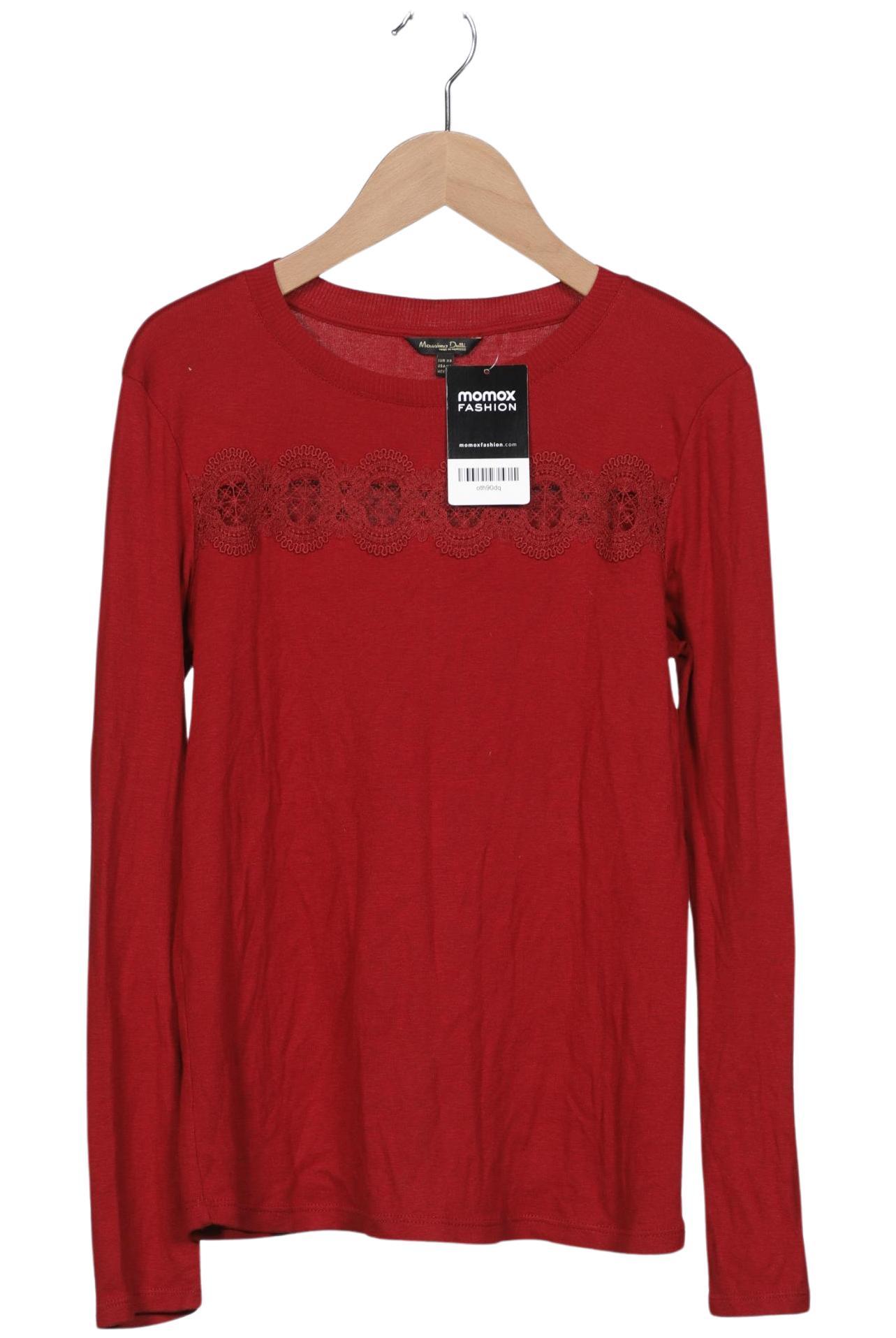 

Massimo Dutti Damen Pullover, rot, Gr. 34