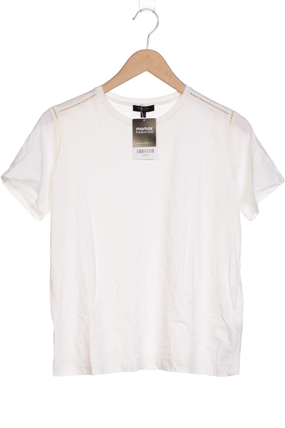 

Massimo Dutti Damen T-Shirt, weiß, Gr. 38