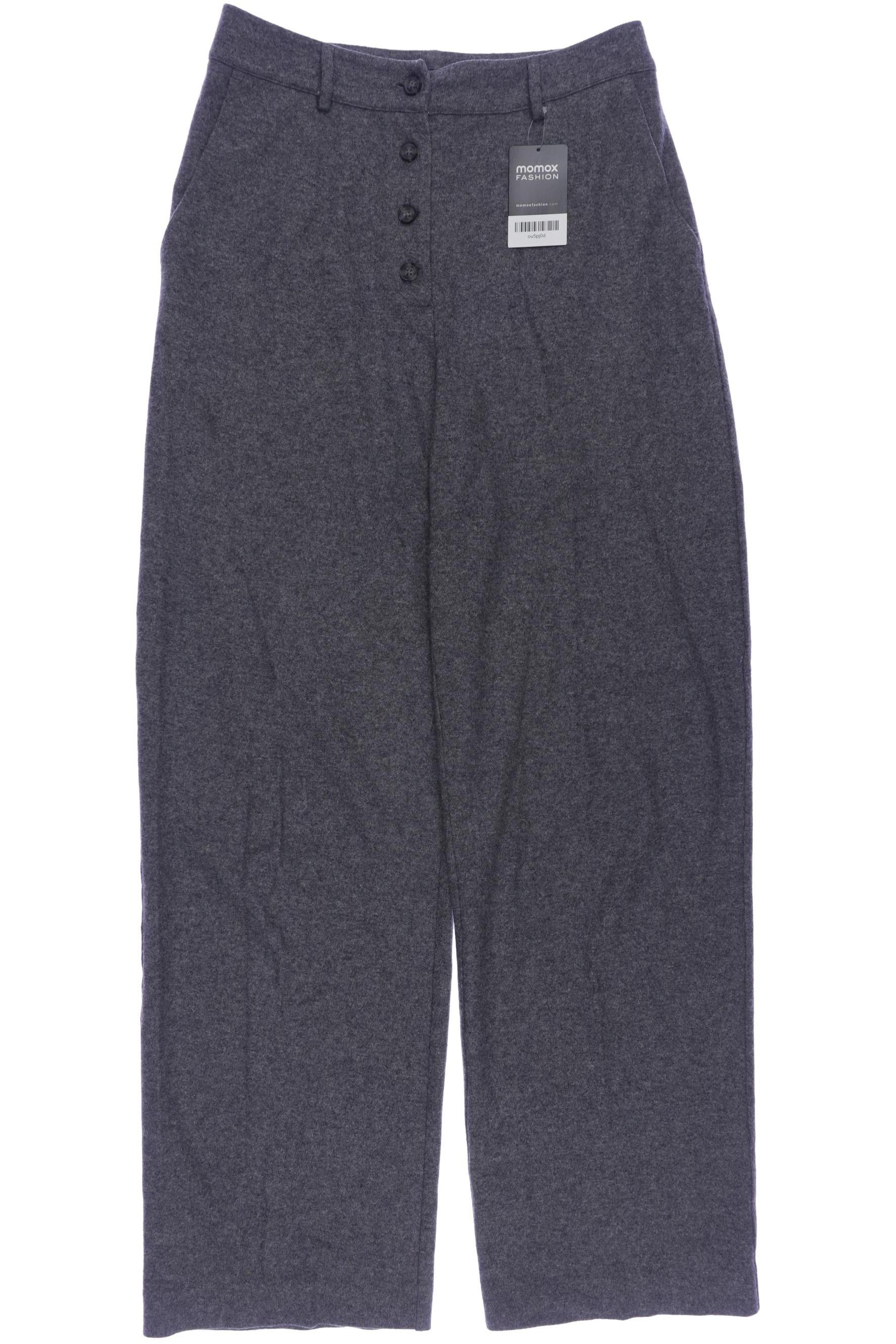 

Massimo Dutti Damen Stoffhose, grau, Gr. 0