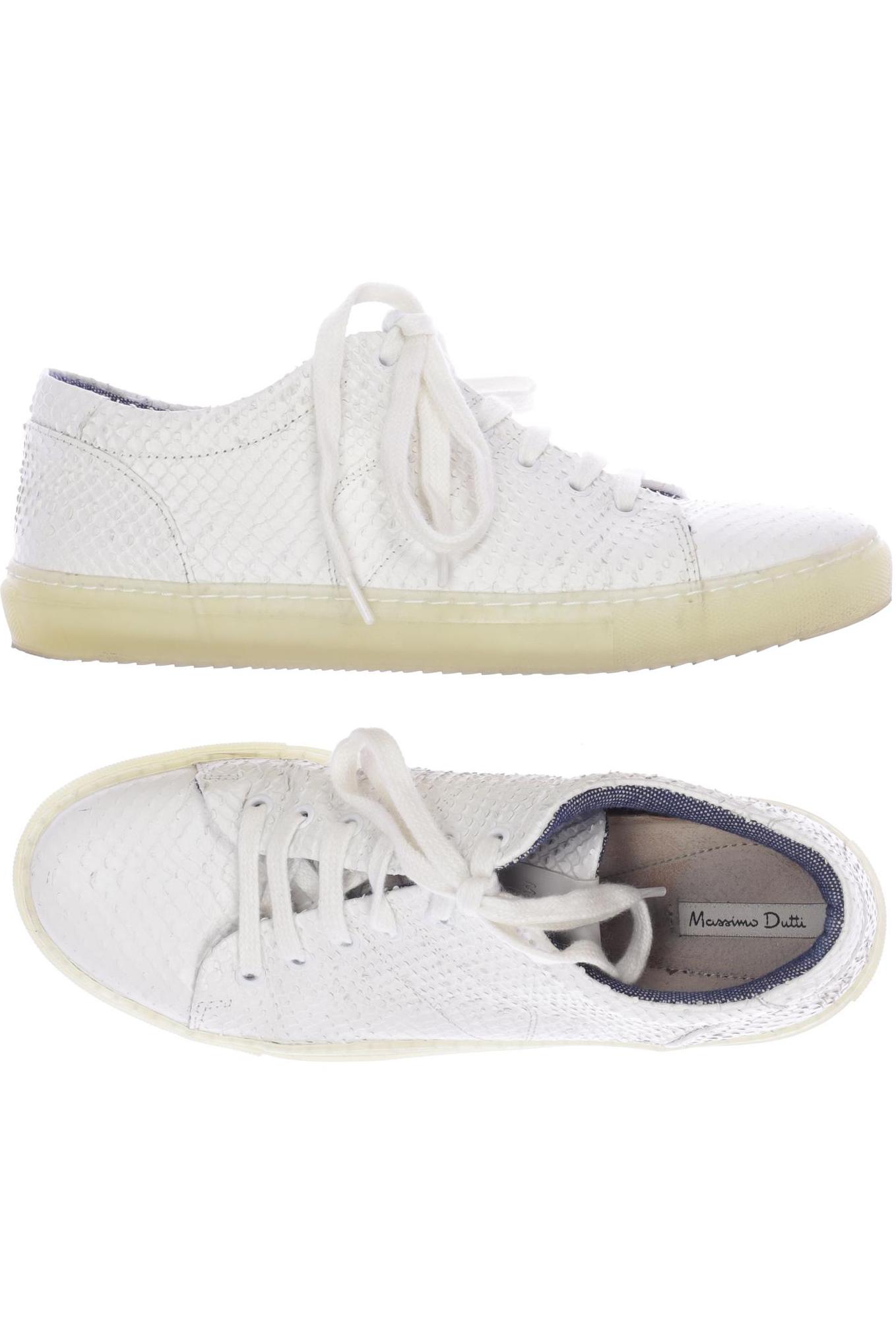 

Massimo Dutti Damen Sneakers, weiß, Gr. 38