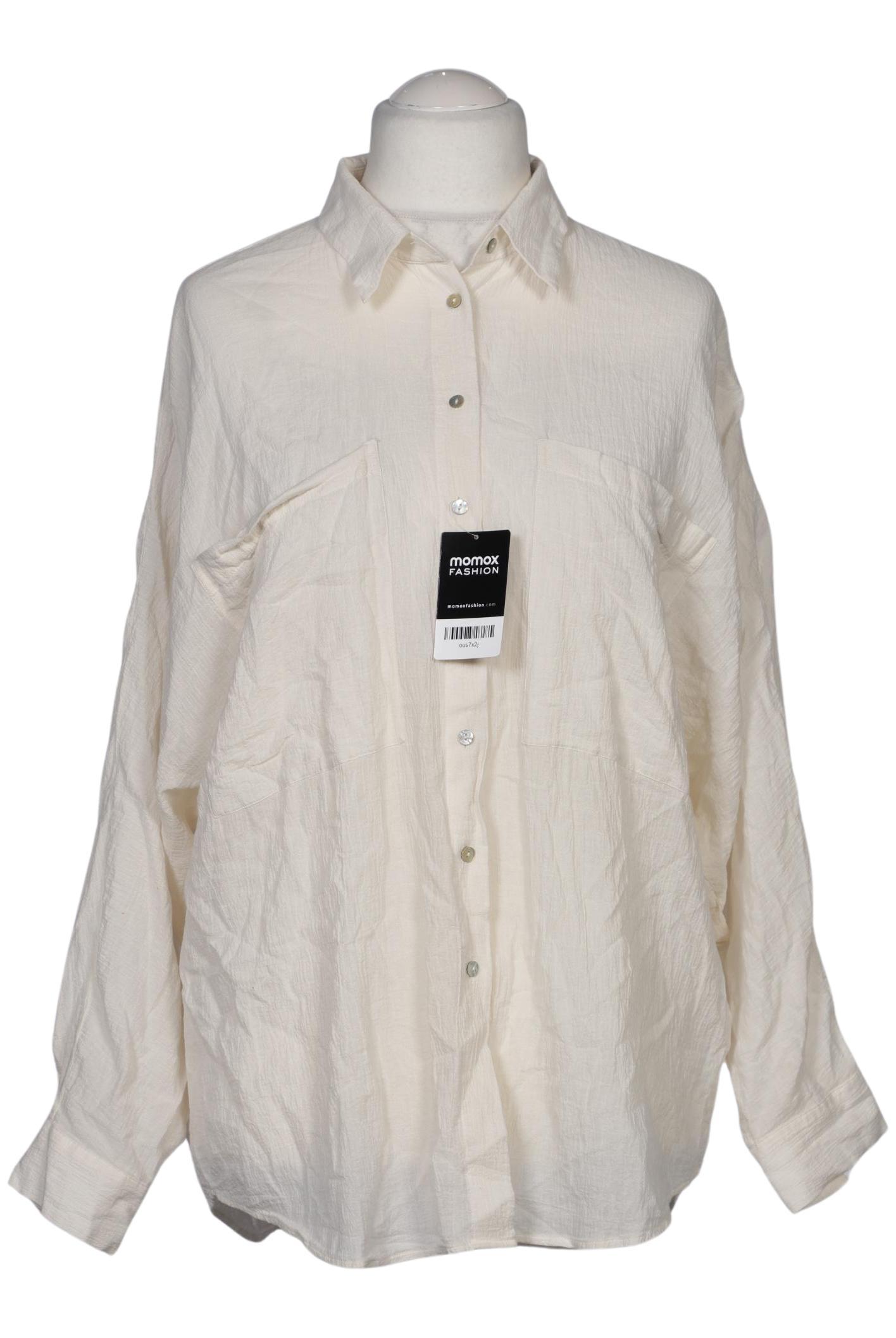 

Massimo Dutti Damen Bluse, cremeweiß, Gr. 38