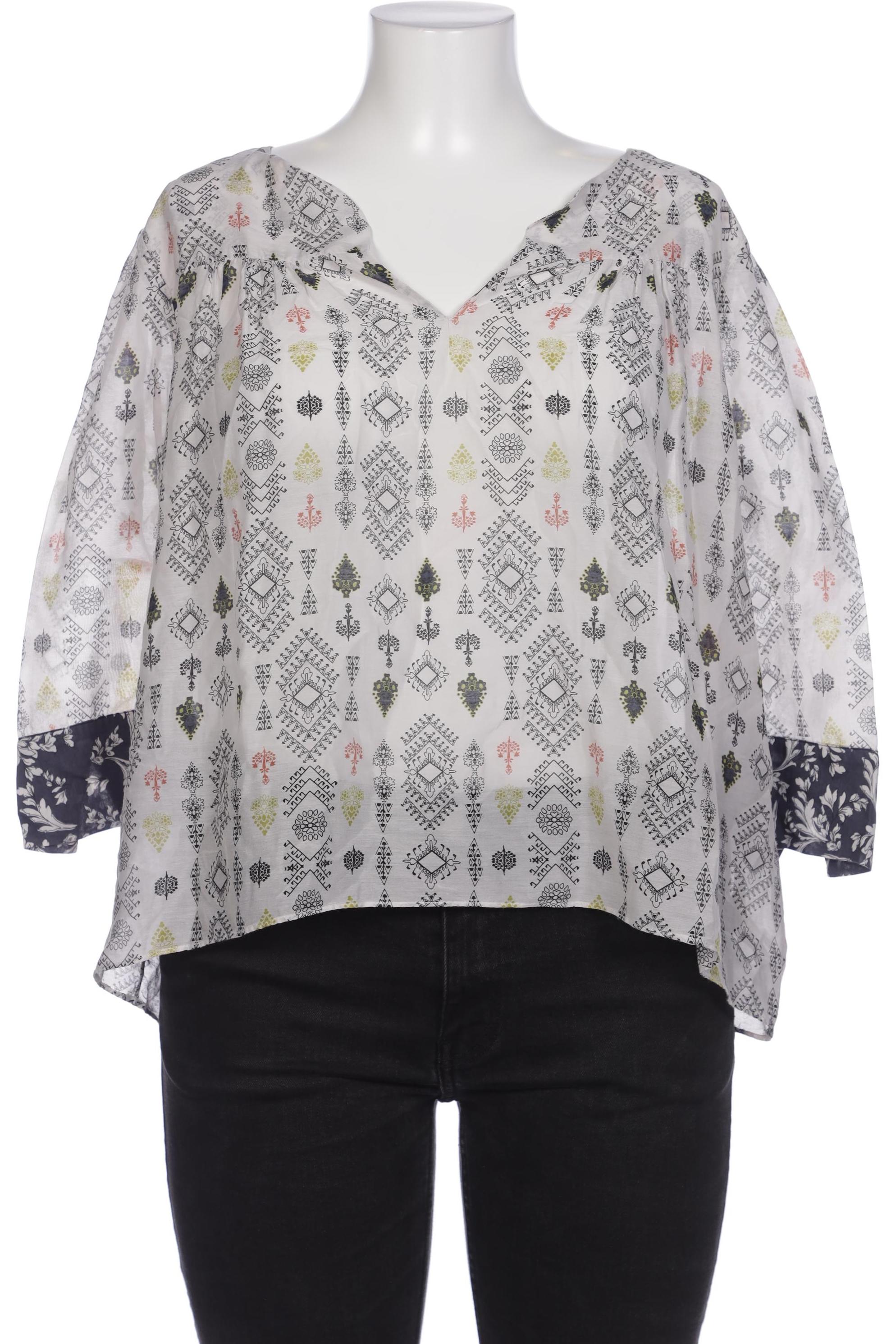 

Massimo Dutti Damen Bluse, weiß, Gr. 44