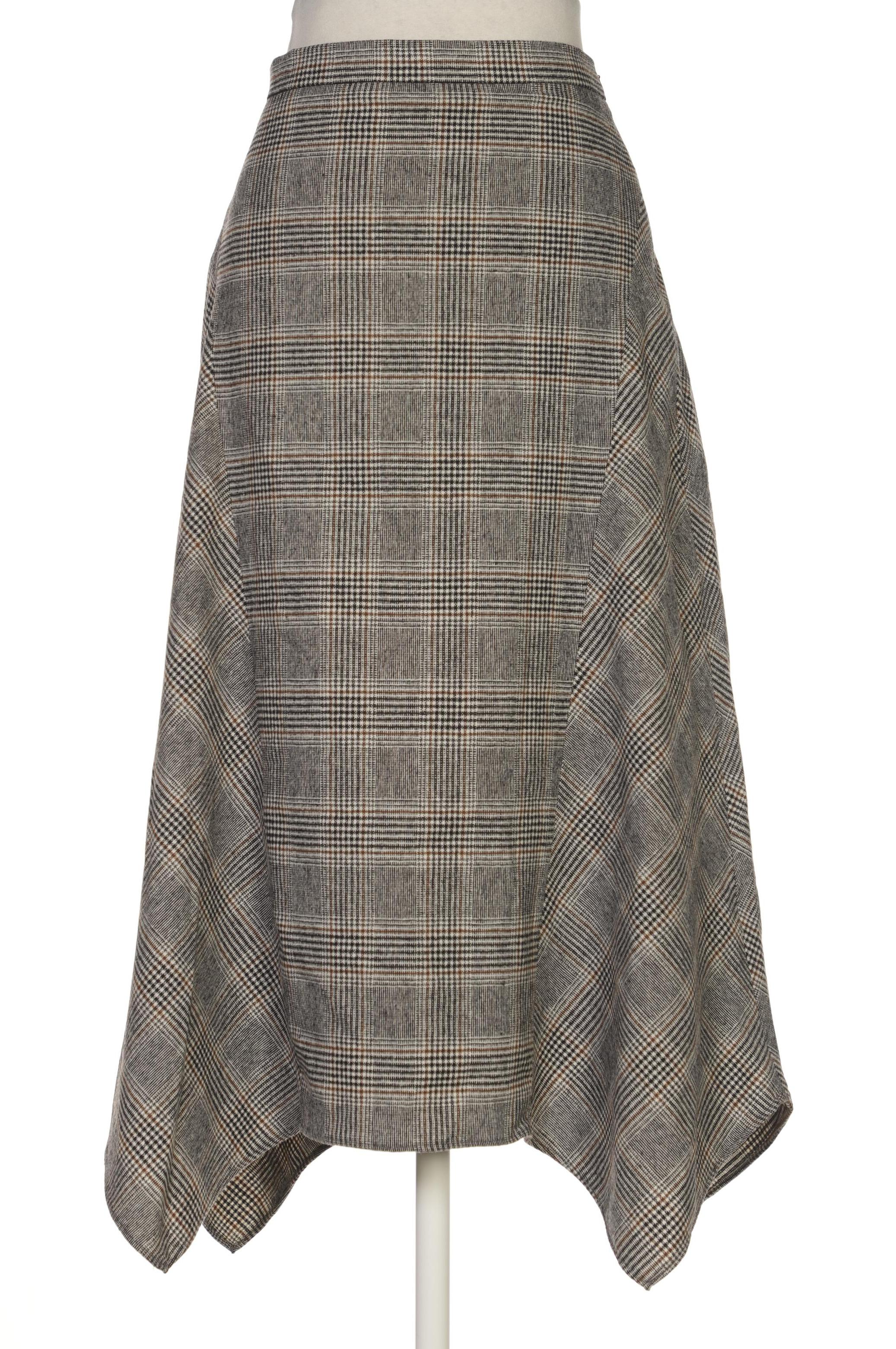 

Massimo Dutti Damen Rock, grau, Gr. 38