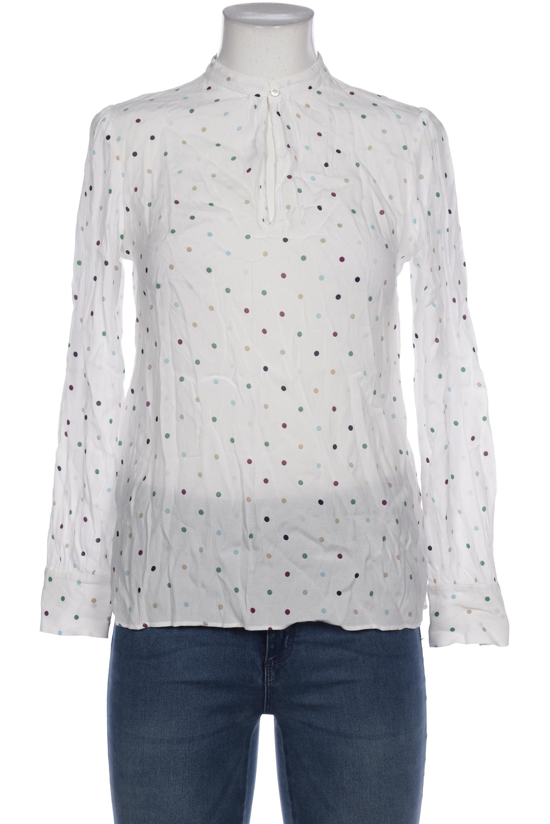 

Massimo Dutti Damen Bluse, weiß, Gr. 40