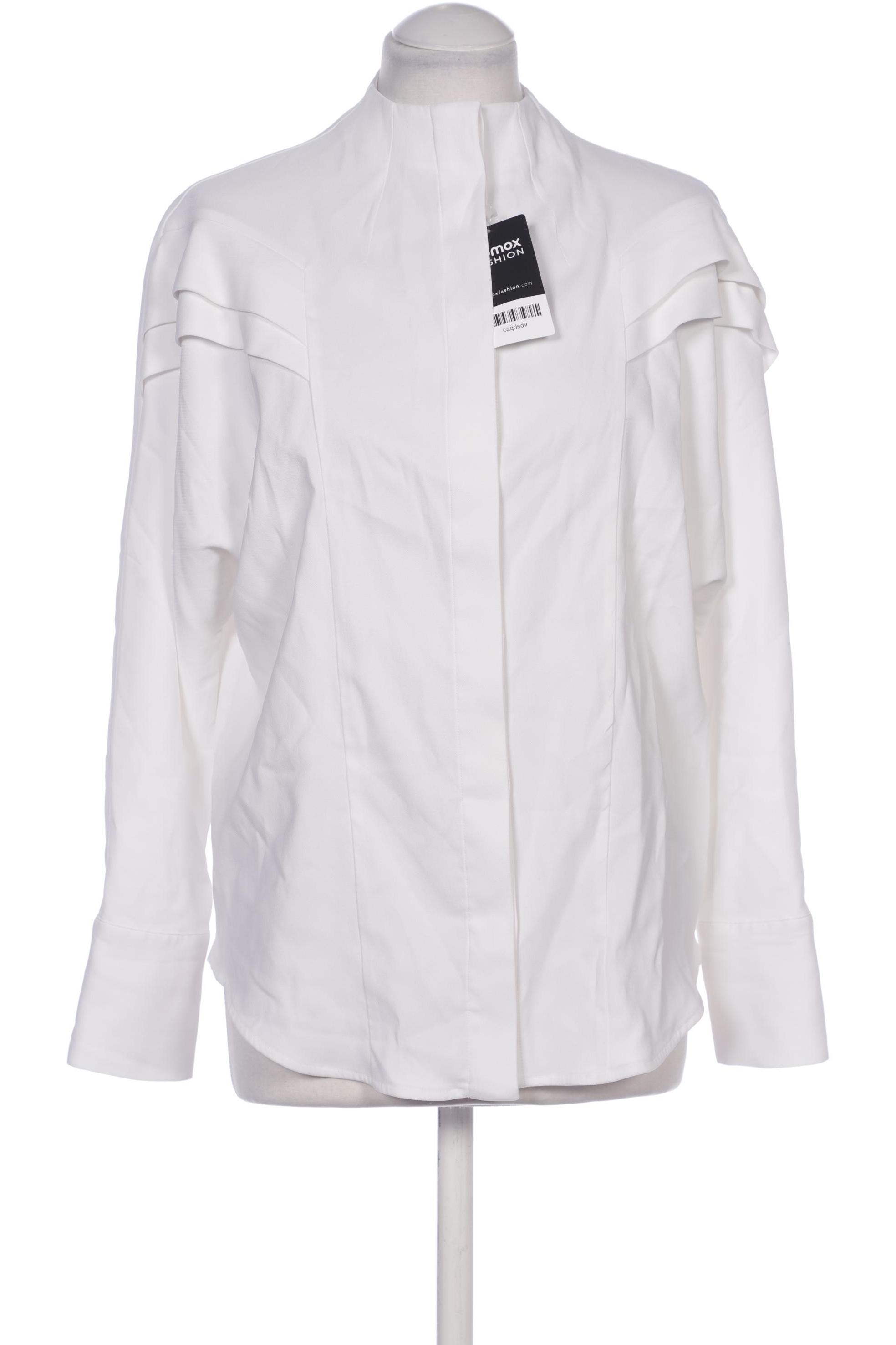 

Massimo Dutti Damen Bluse, weiß, Gr. 36