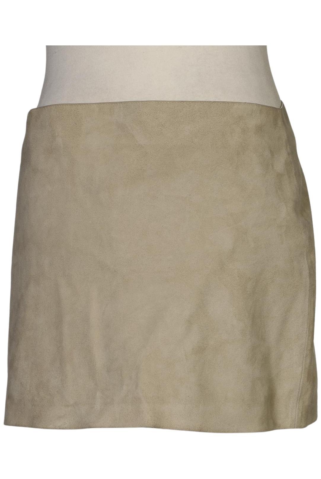 

Massimo Dutti Damen Rock, cremeweiß, Gr. 42