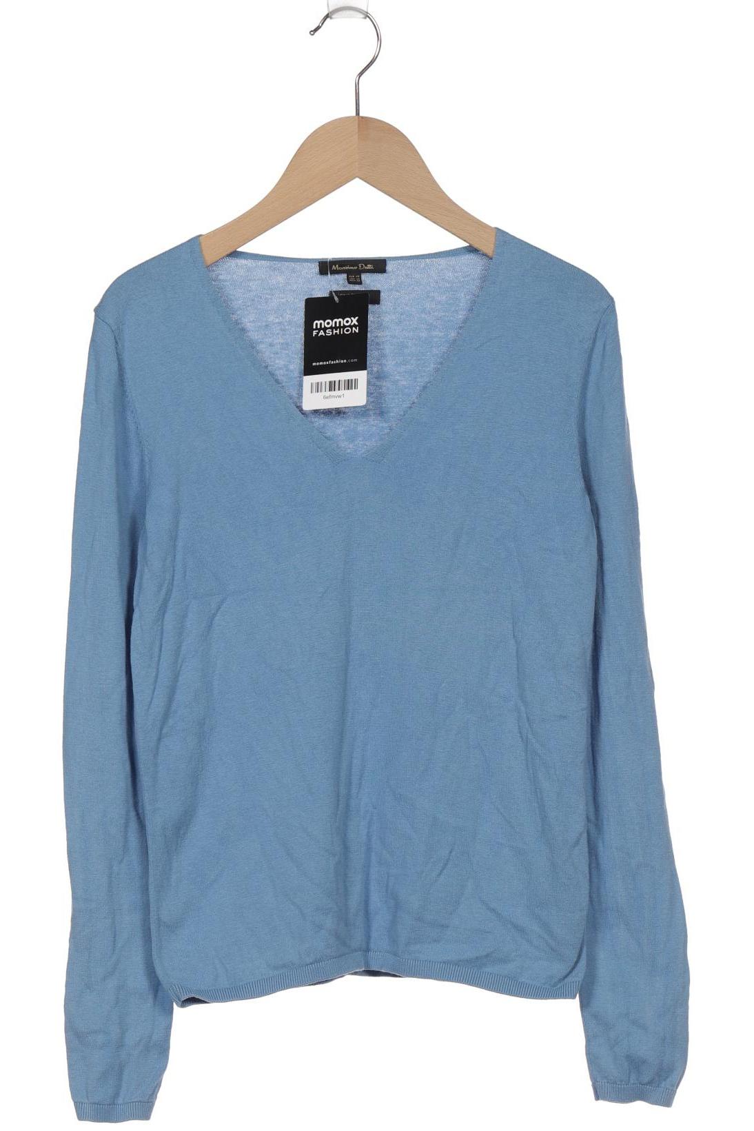 

Massimo Dutti Damen Pullover, blau, Gr. 34