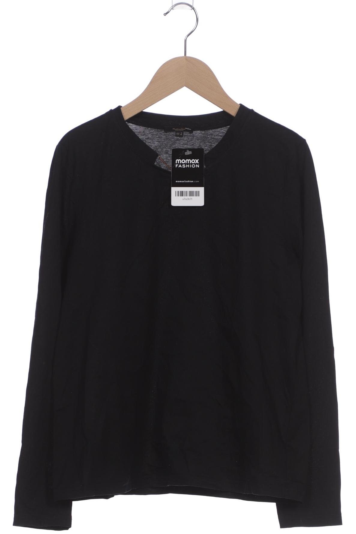 

Massimo Dutti Damen Langarmshirt, schwarz, Gr. 36