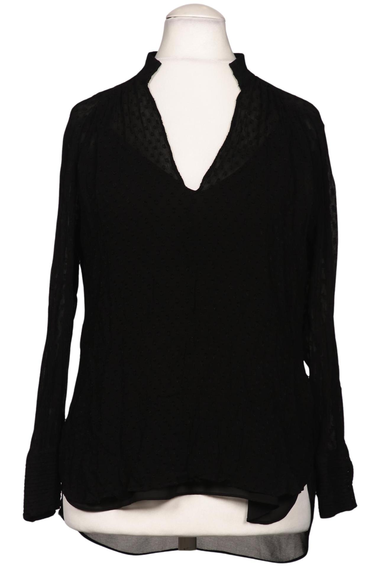 

Massimo Dutti Damen Bluse, schwarz, Gr. 38