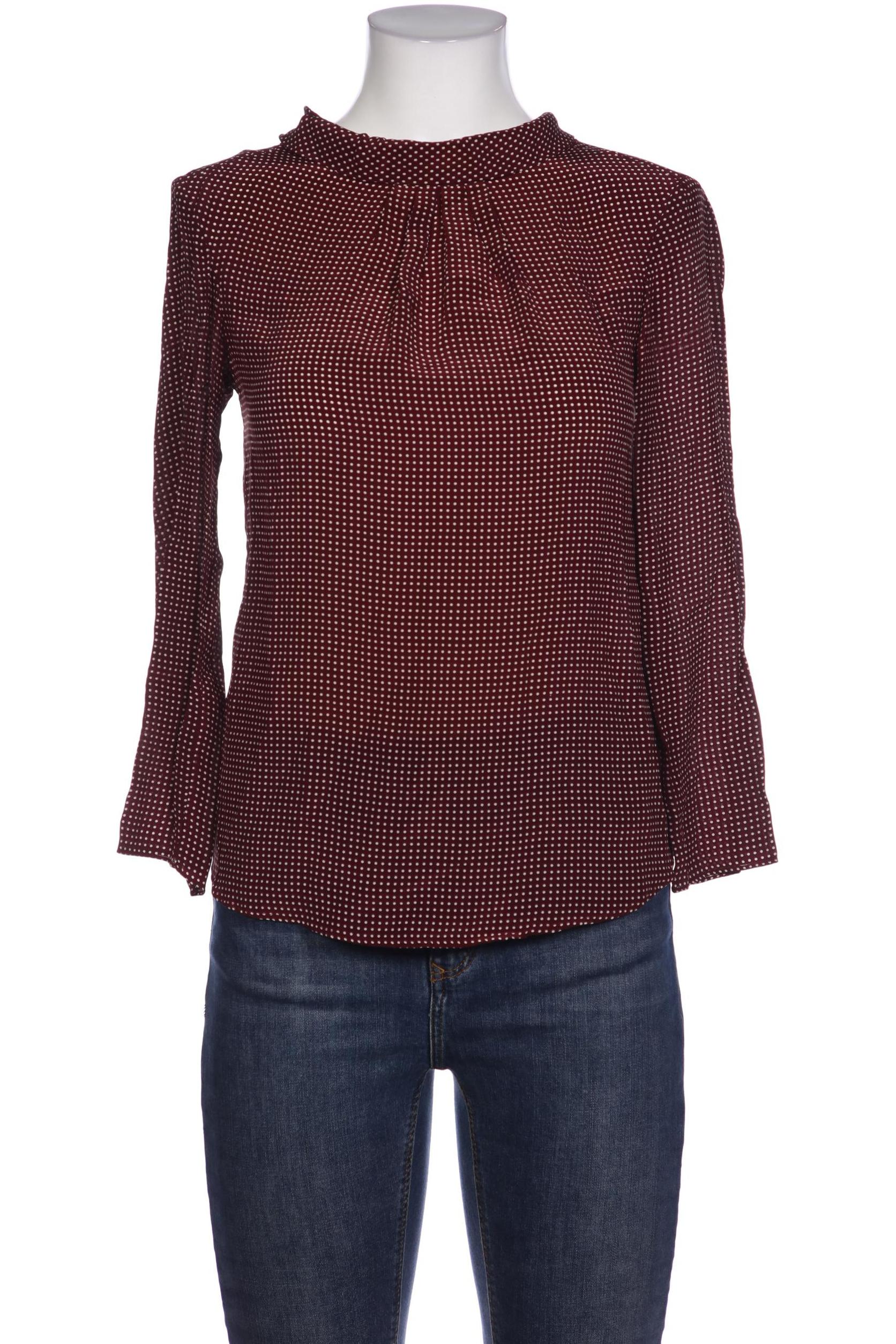 

Massimo Dutti Damen Bluse, bordeaux