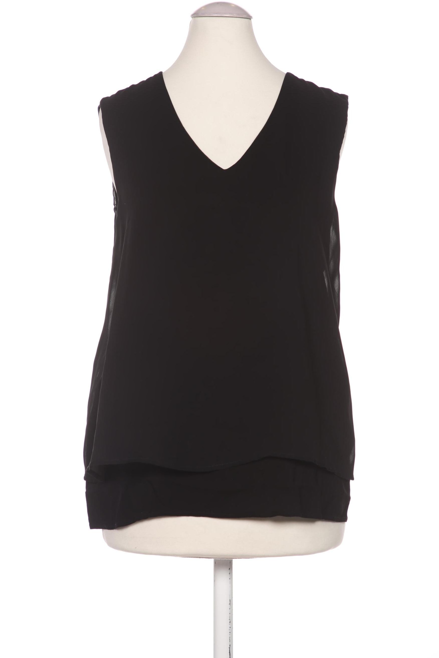 

Massimo Dutti Damen Top, schwarz, Gr. 36