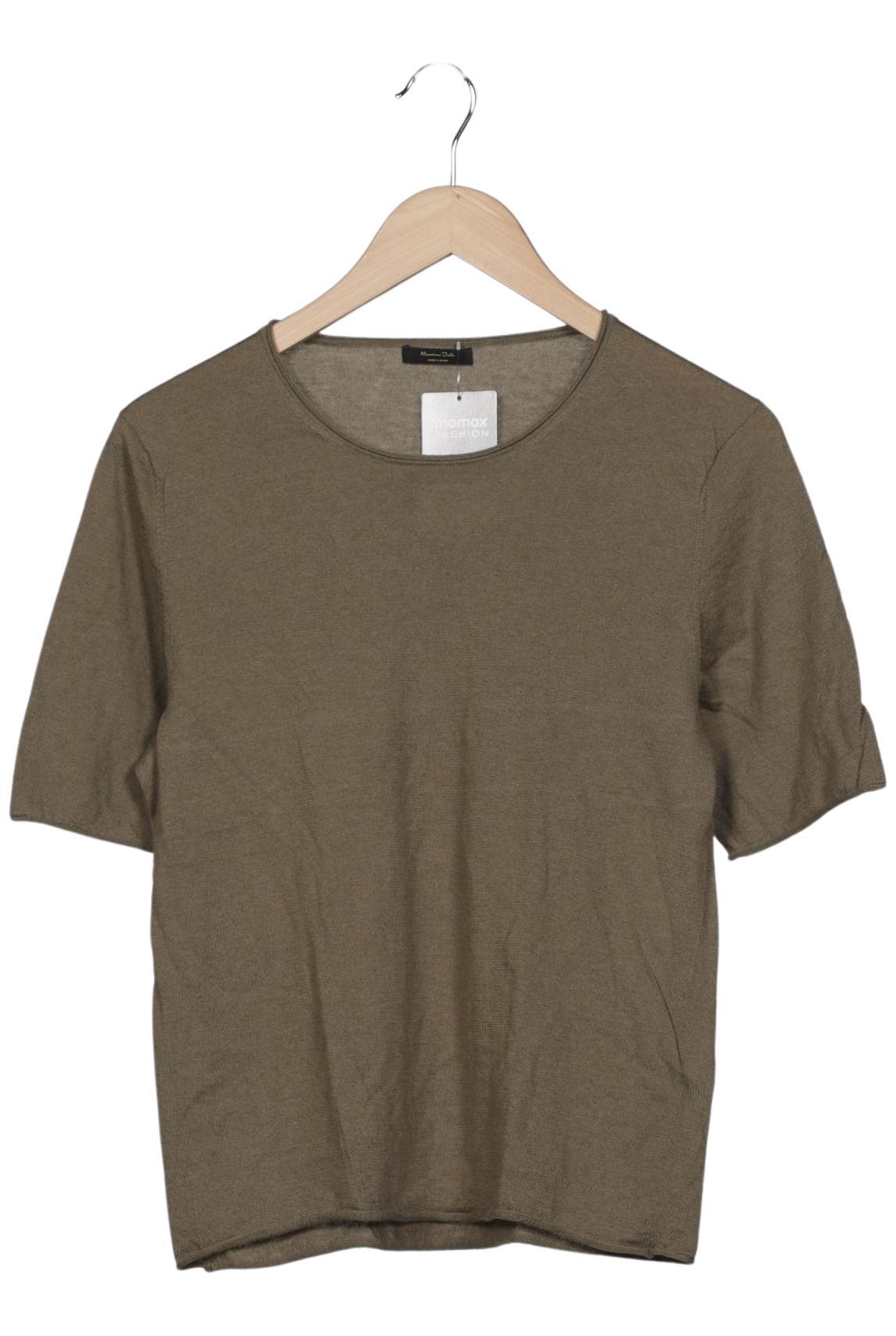 

Massimo Dutti Damen Pullover, grün, Gr. 42