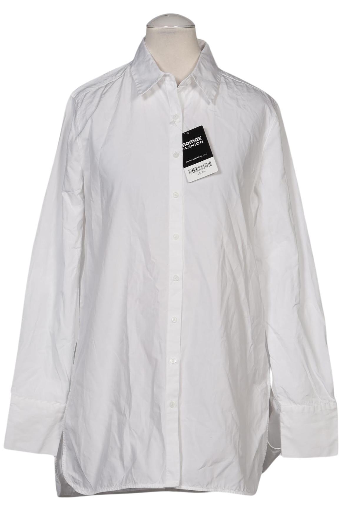 

Massimo Dutti Damen Bluse, weiß, Gr. 34