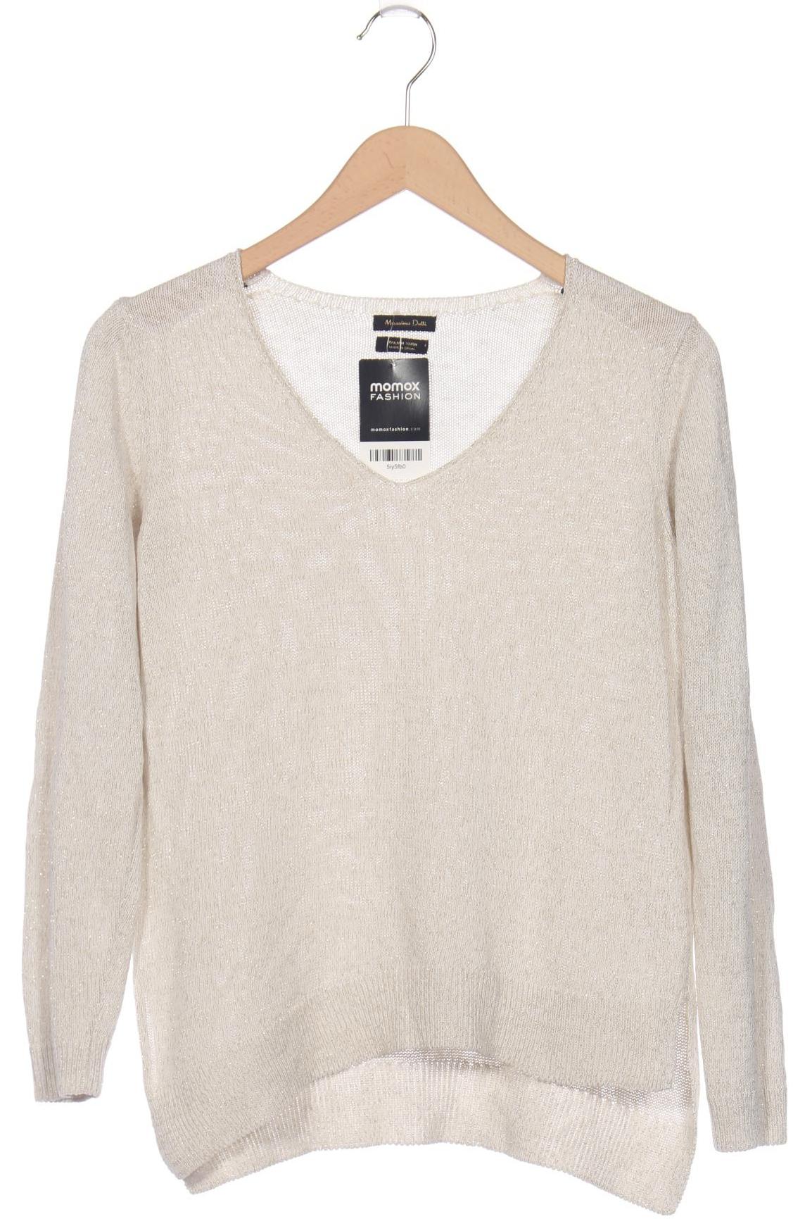 

Massimo Dutti Damen Pullover, beige, Gr. 36