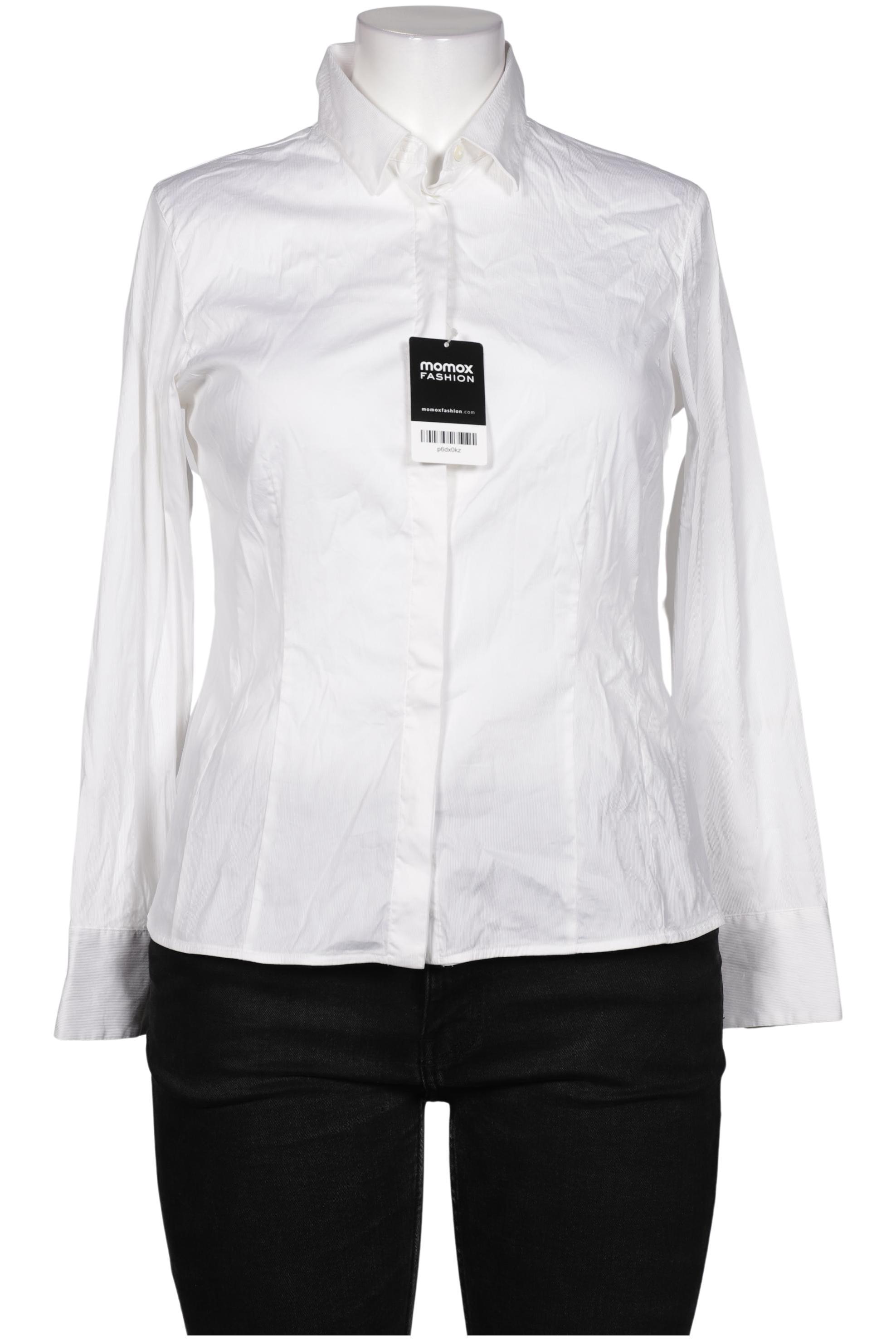 

Massimo Dutti Damen Bluse, weiß, Gr. 42