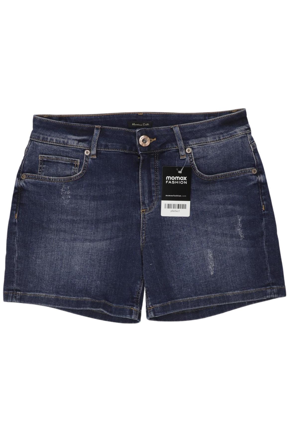 

Massimo Dutti Damen Shorts, blau, Gr. 38