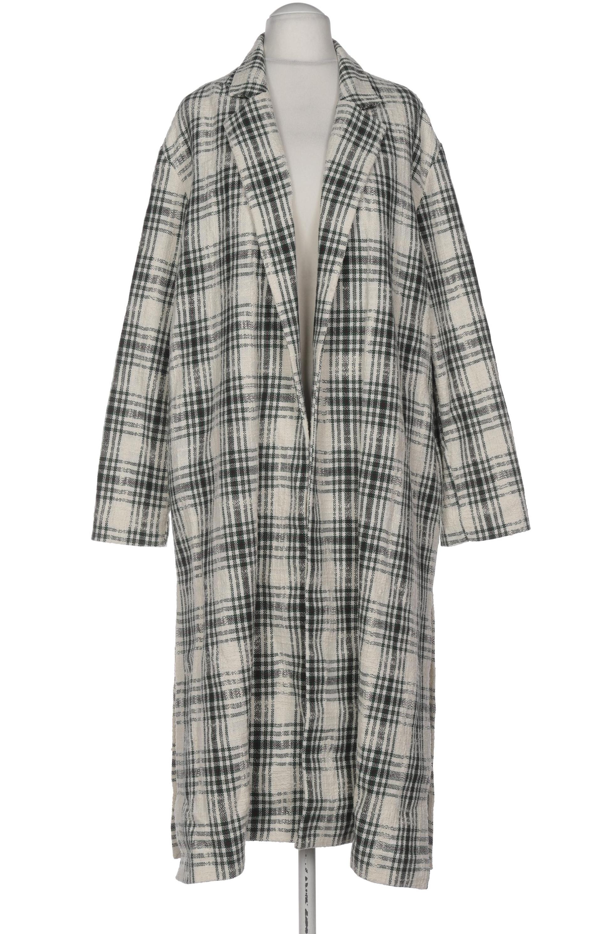 

Massimo Dutti Damen Mantel, cremeweiß, Gr. 42