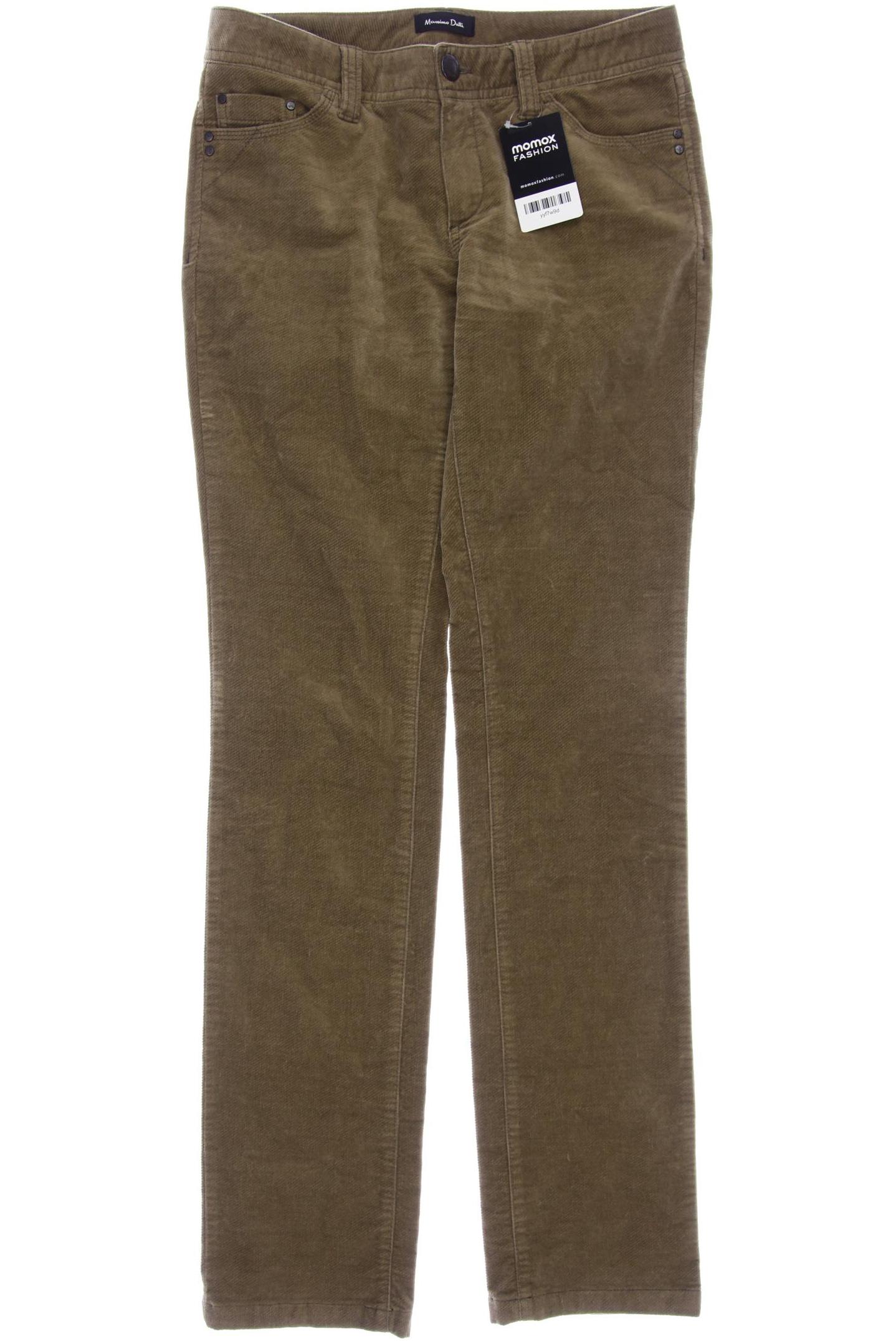 

Massimo Dutti Damen Stoffhose, grün, Gr. 38
