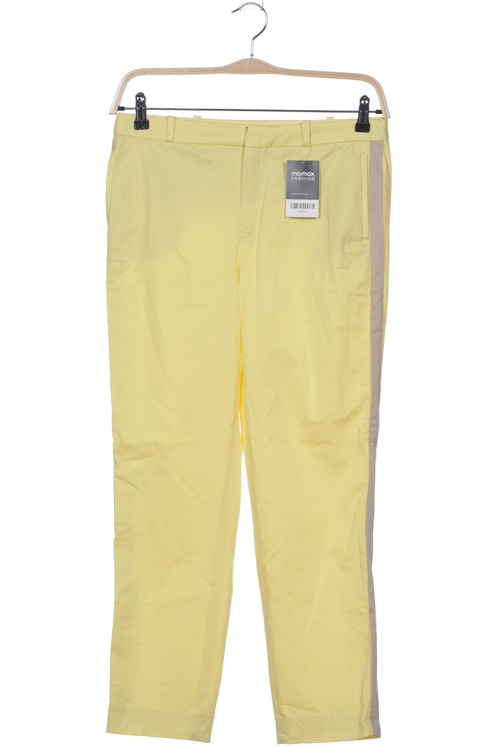 

Massimo Dutti Damen Stoffhose, gelb, Gr. 42