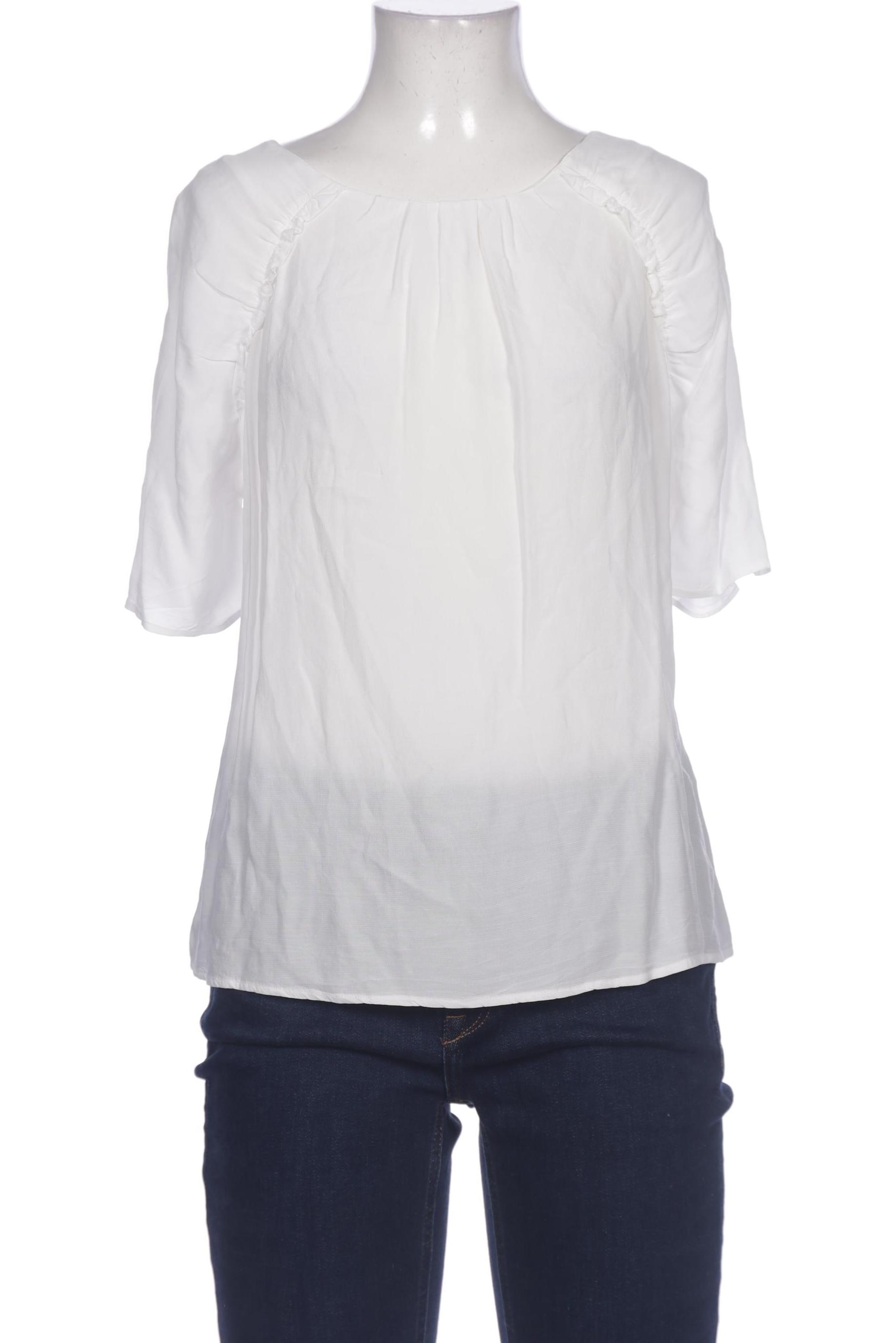 

Massimo Dutti Damen Bluse, weiß, Gr. 38